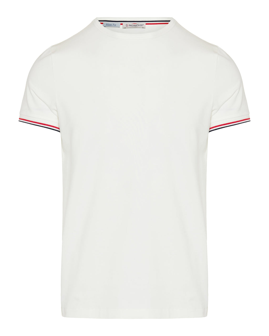 Оригінальна Logo Patch Short Sleeve T Shirt Moncler – боковий вид