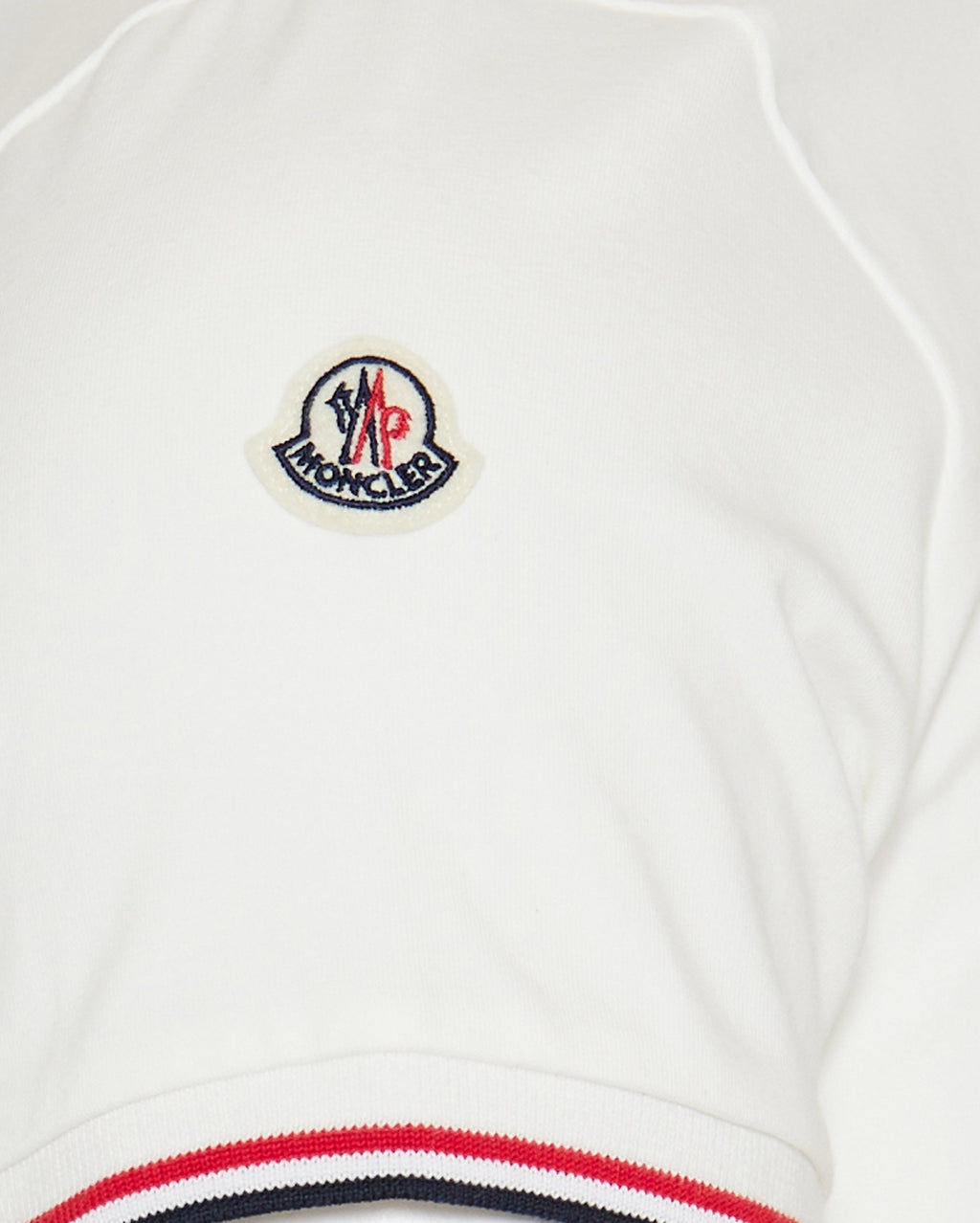 Оригінальна Logo Patch Short Sleeve T Shirt Moncler – збільшений вид