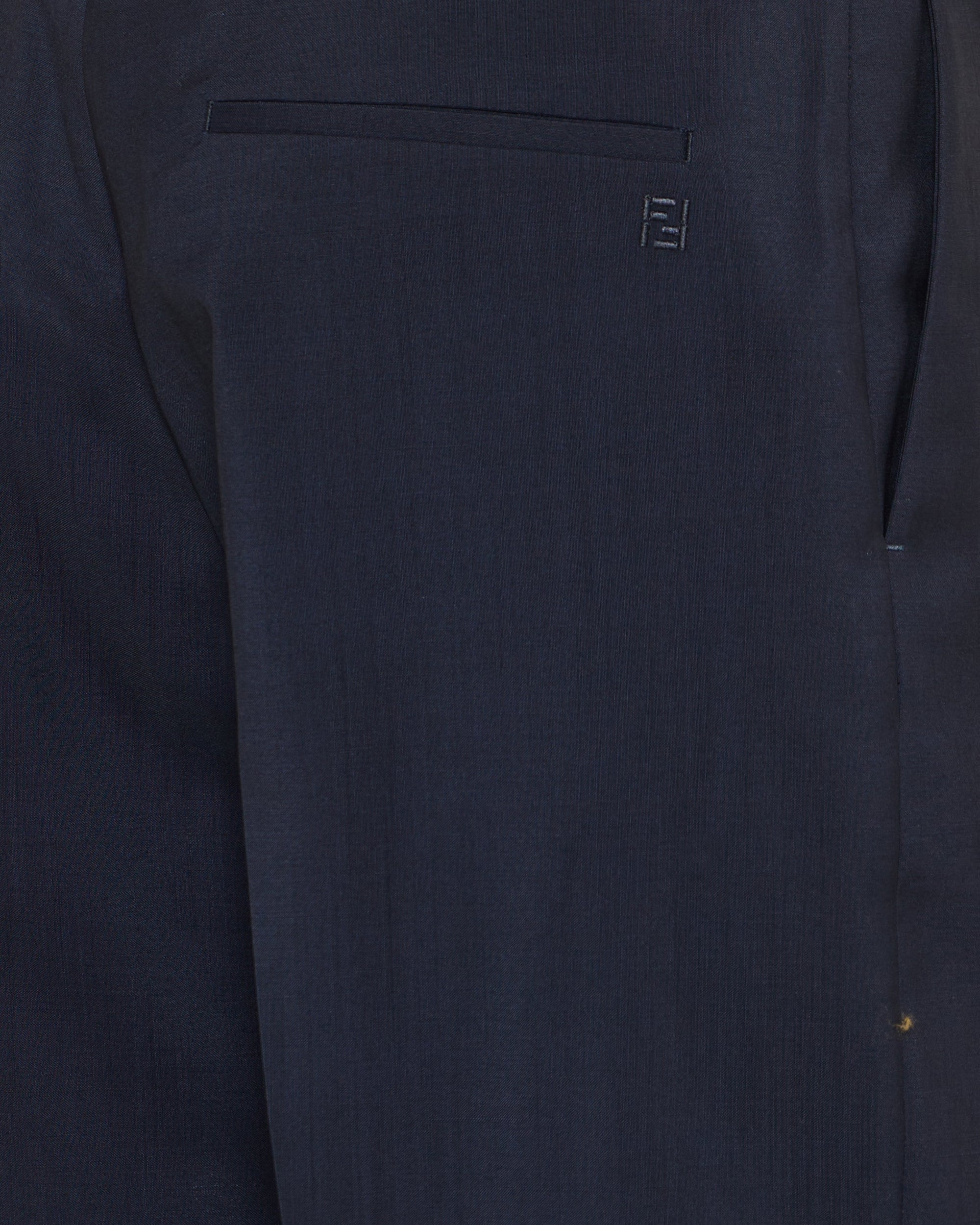 Straight Leg Pleated Tailored Trousers Fendi оригінал – Купити в Україні – збільшений вид