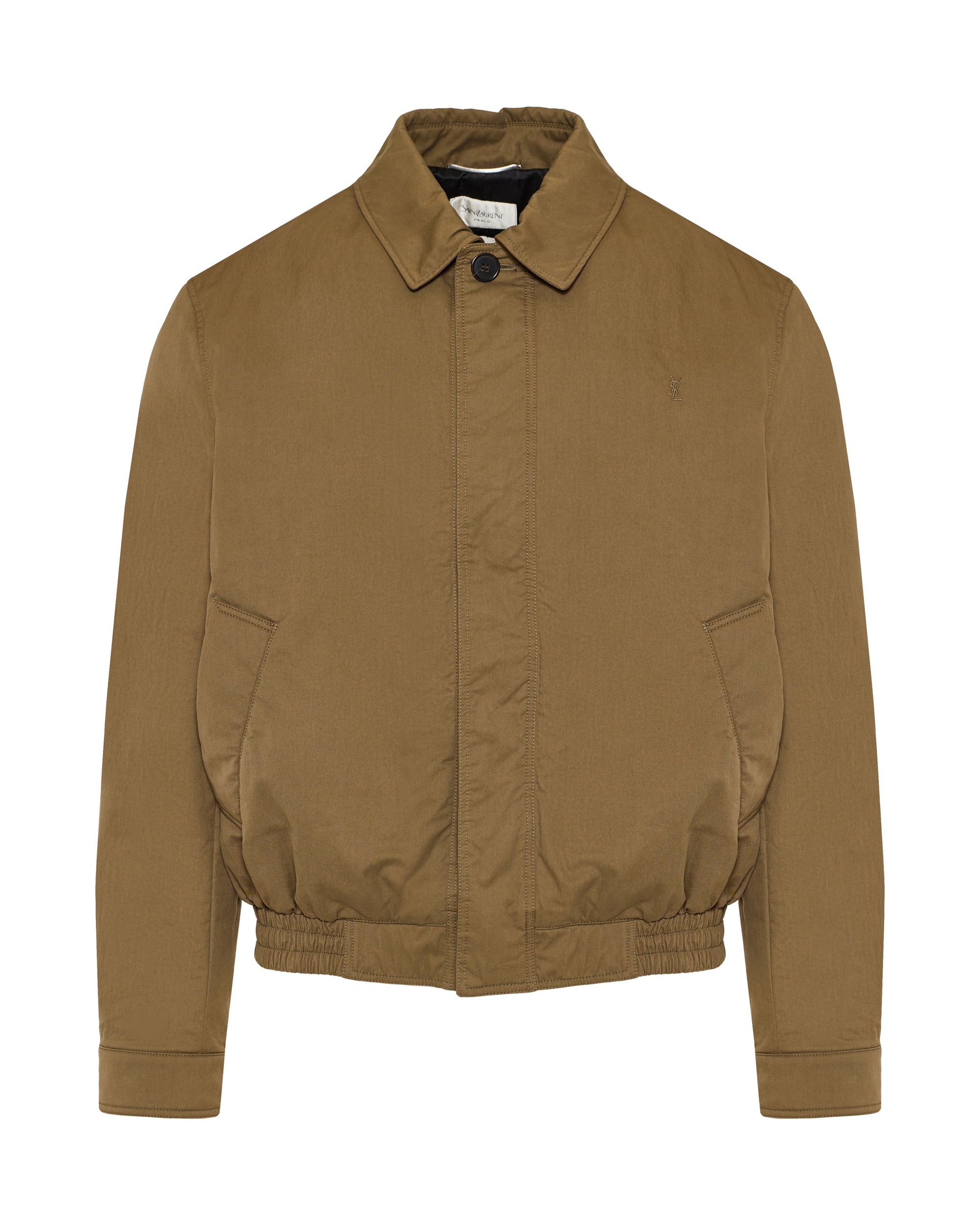 Оригінальна Cassandre Cotton Short Jacket Saint laurent – боковий вид