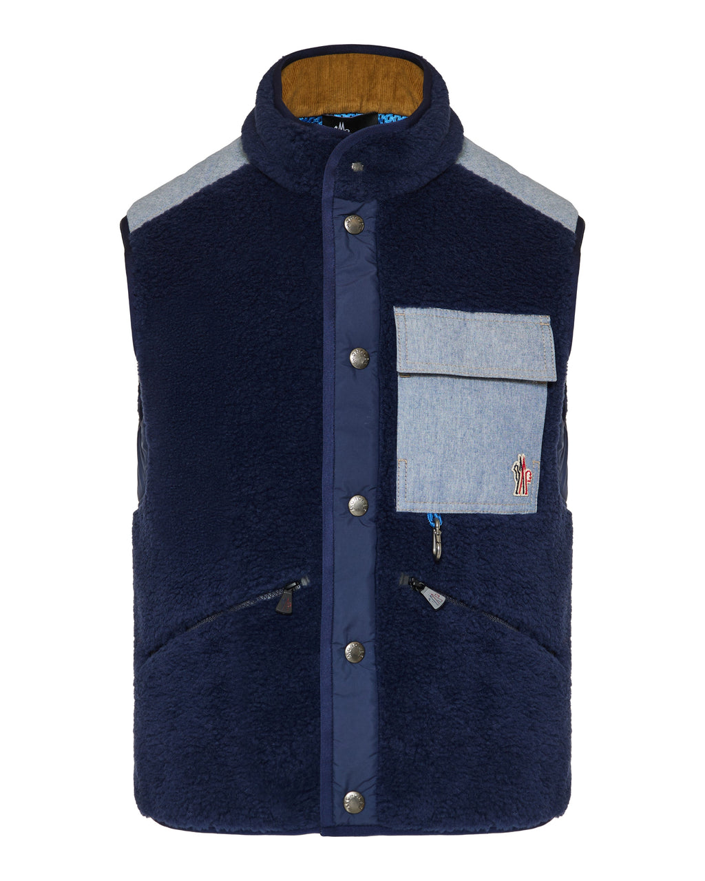 Оригінальна Teddy And Chambray Gilet Moncler – боковий вид