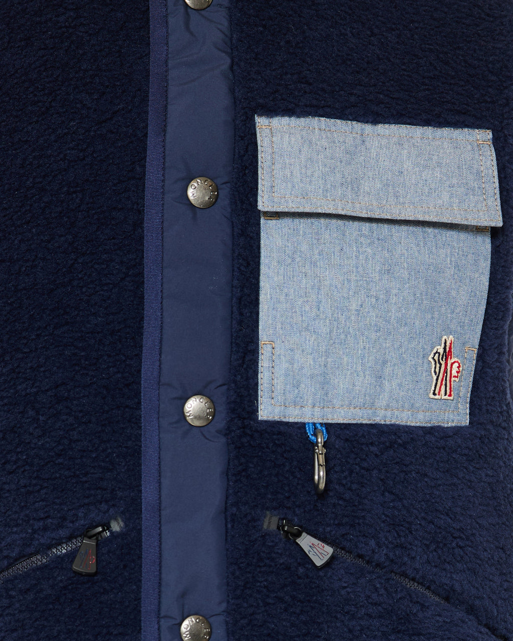 Оригінальна Teddy And Chambray Gilet Moncler – детальний вид
