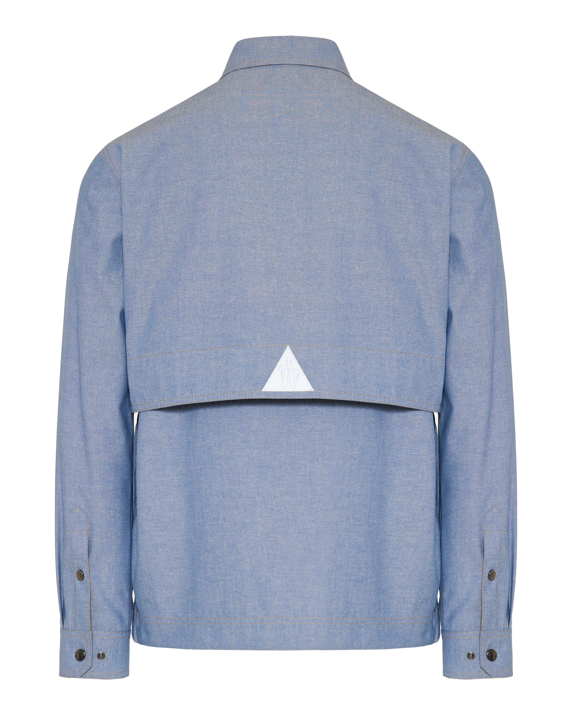 Chambray Long Sleeve Shirt Moncler – Гарантія оригінальності – детальний вид