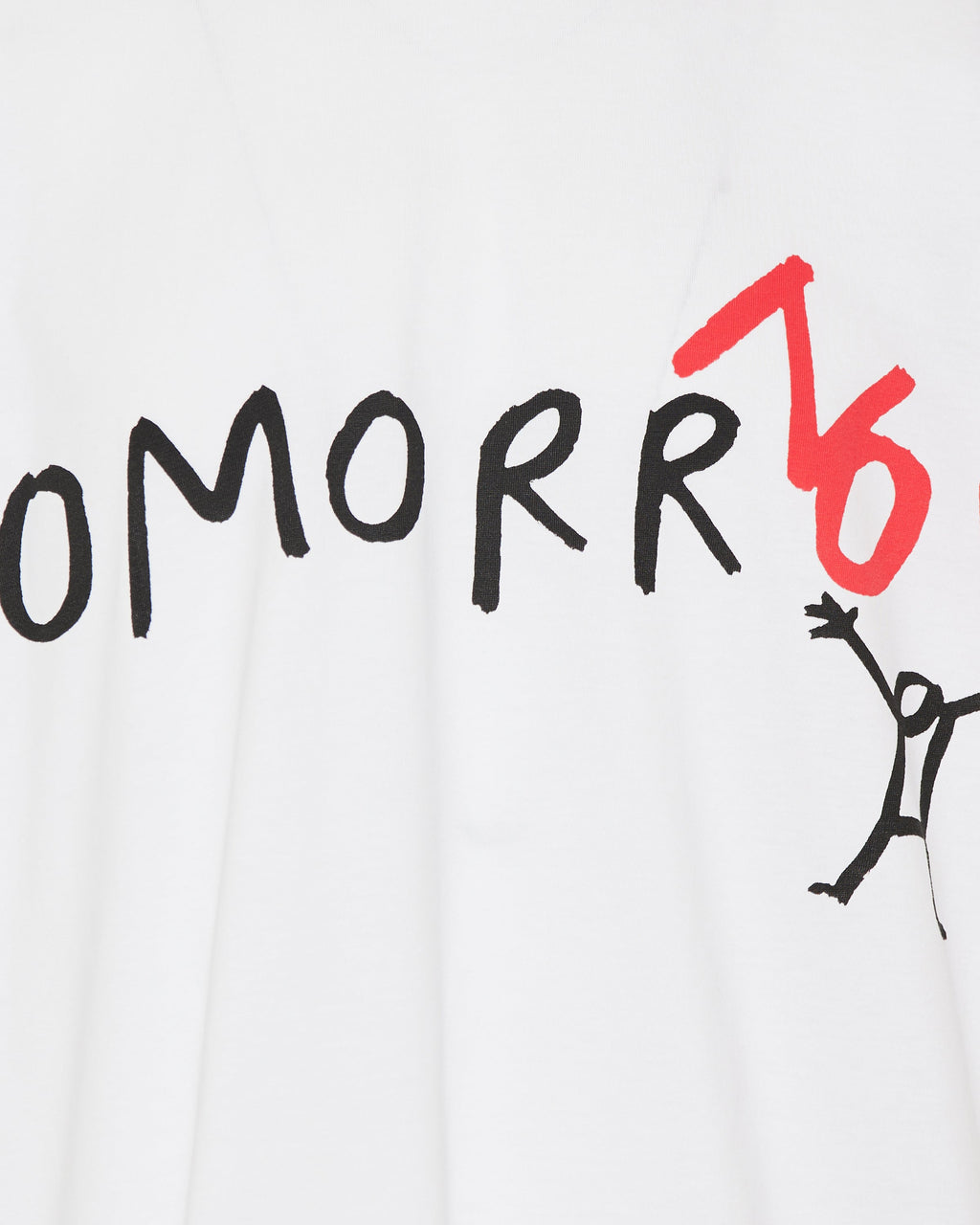 Оригінальна Cotton Knit T Shirt Comme des garcons – збільшений вид