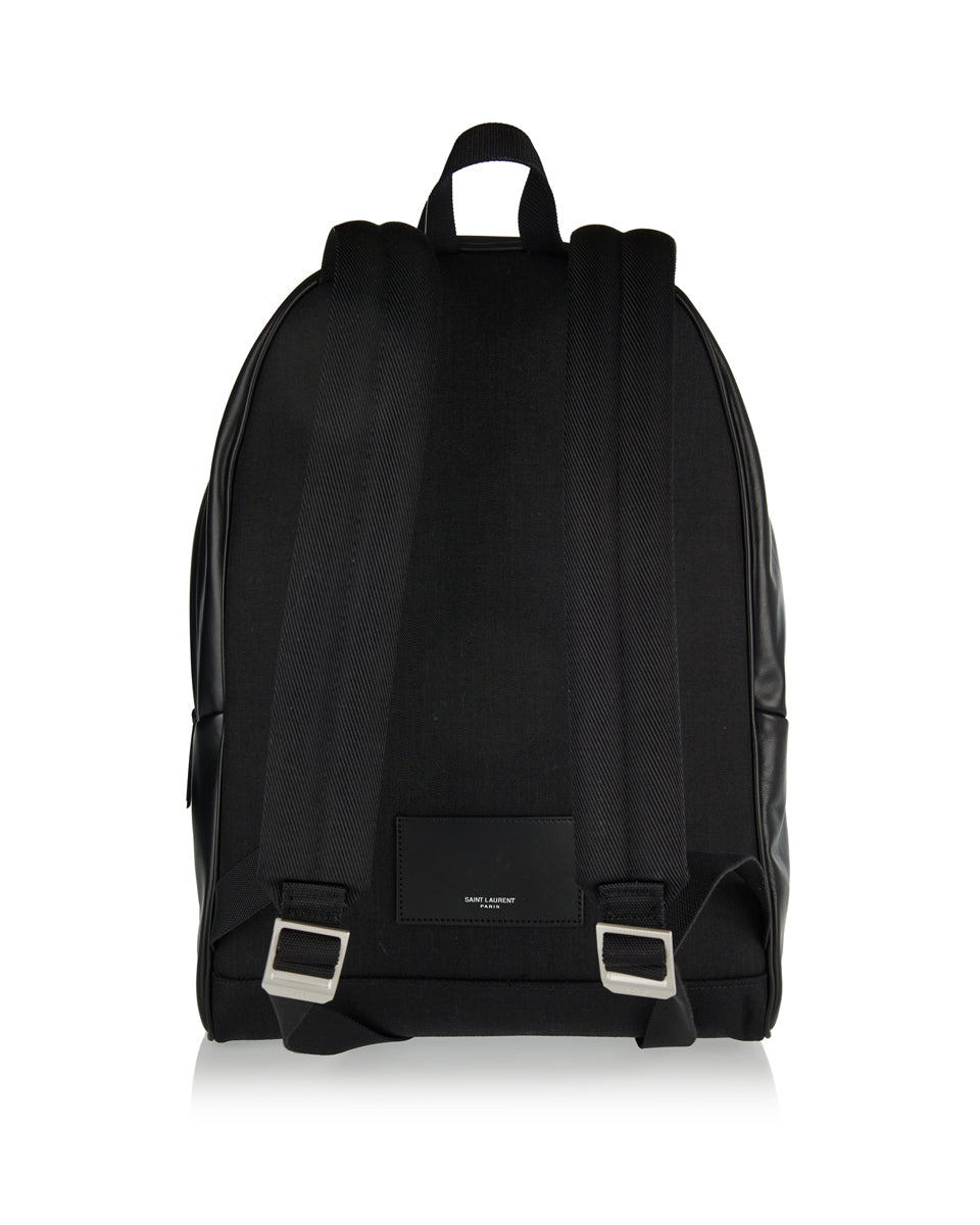 City Leather Backpack Saint laurent – Гарантія оригінальності – детальний вид
