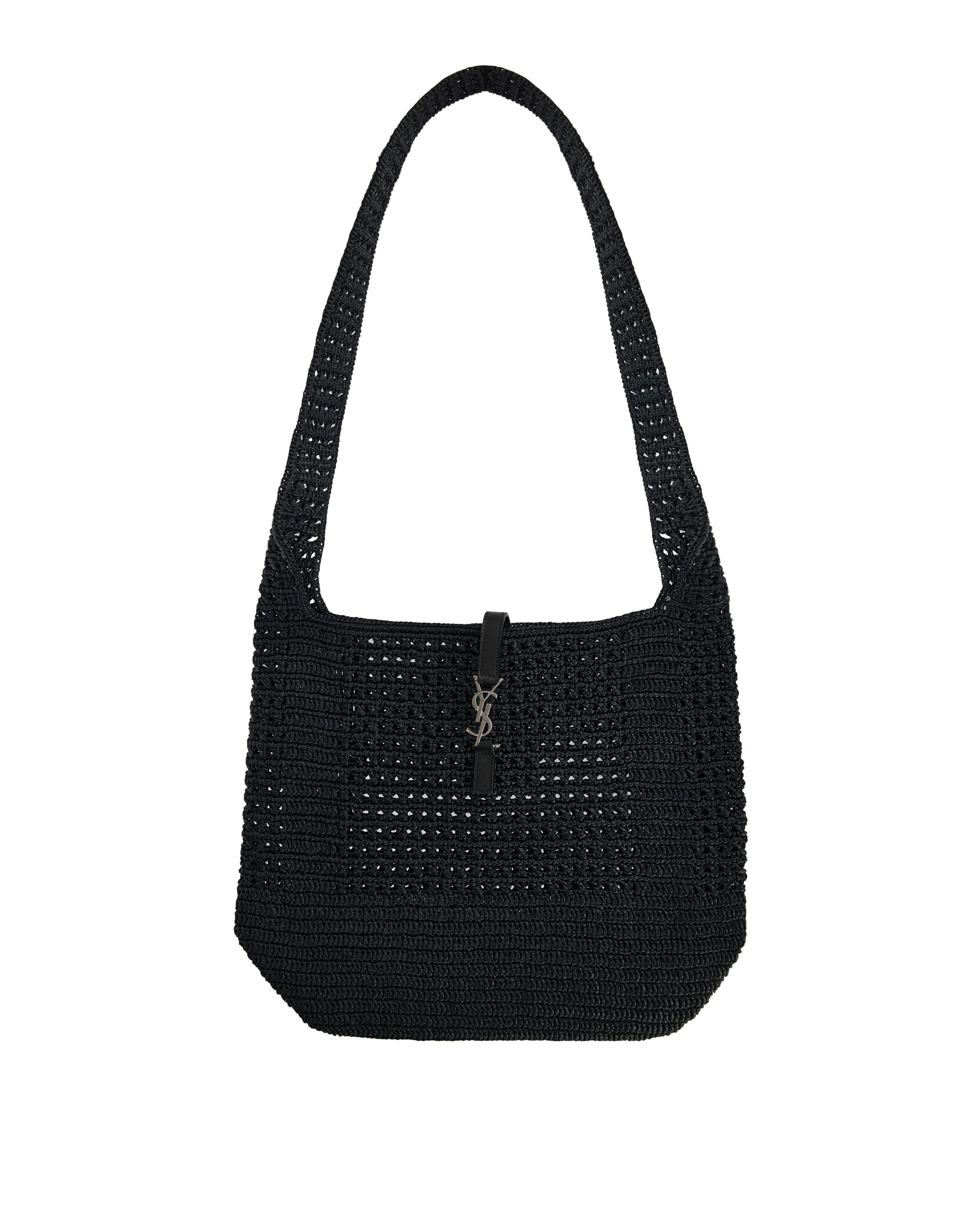 Le 5 À 7 Medium Raffia Tote Saint laurent оригінал – Купити в Україні – боковий вид