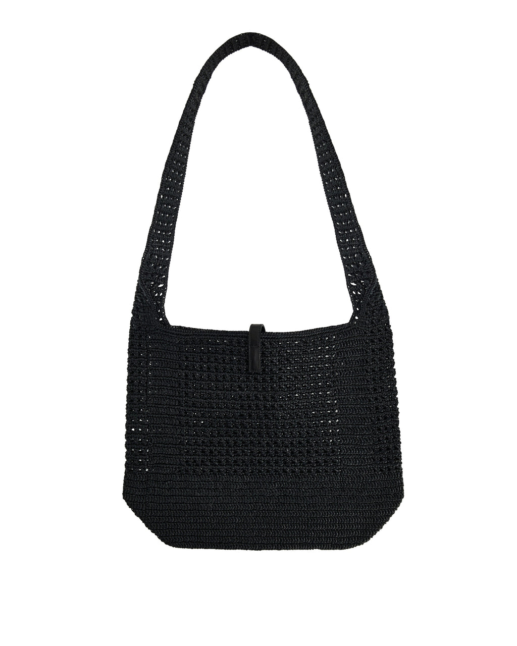 Le 5 À 7 Medium Raffia Tote Saint laurent оригінал – Купити в Україні – вид ззаду
