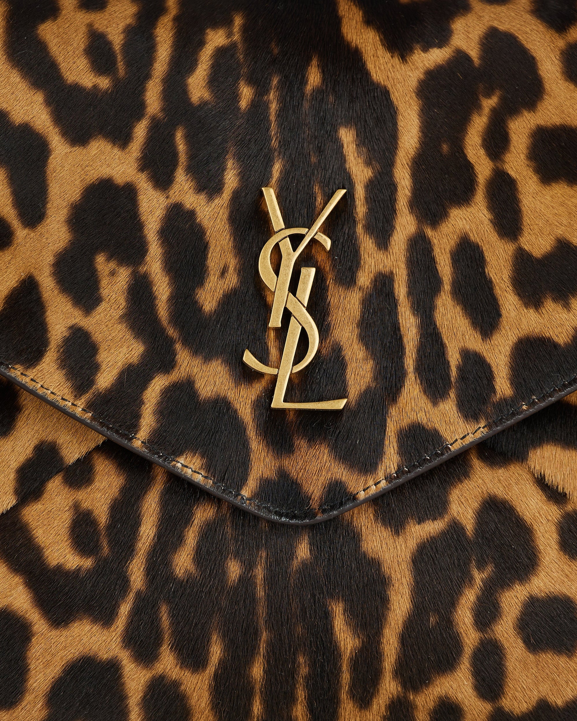 Cassandre Large Envelope Pony Hair Pouch Saint laurent оригінал – Купити в Україні – збільшений вид