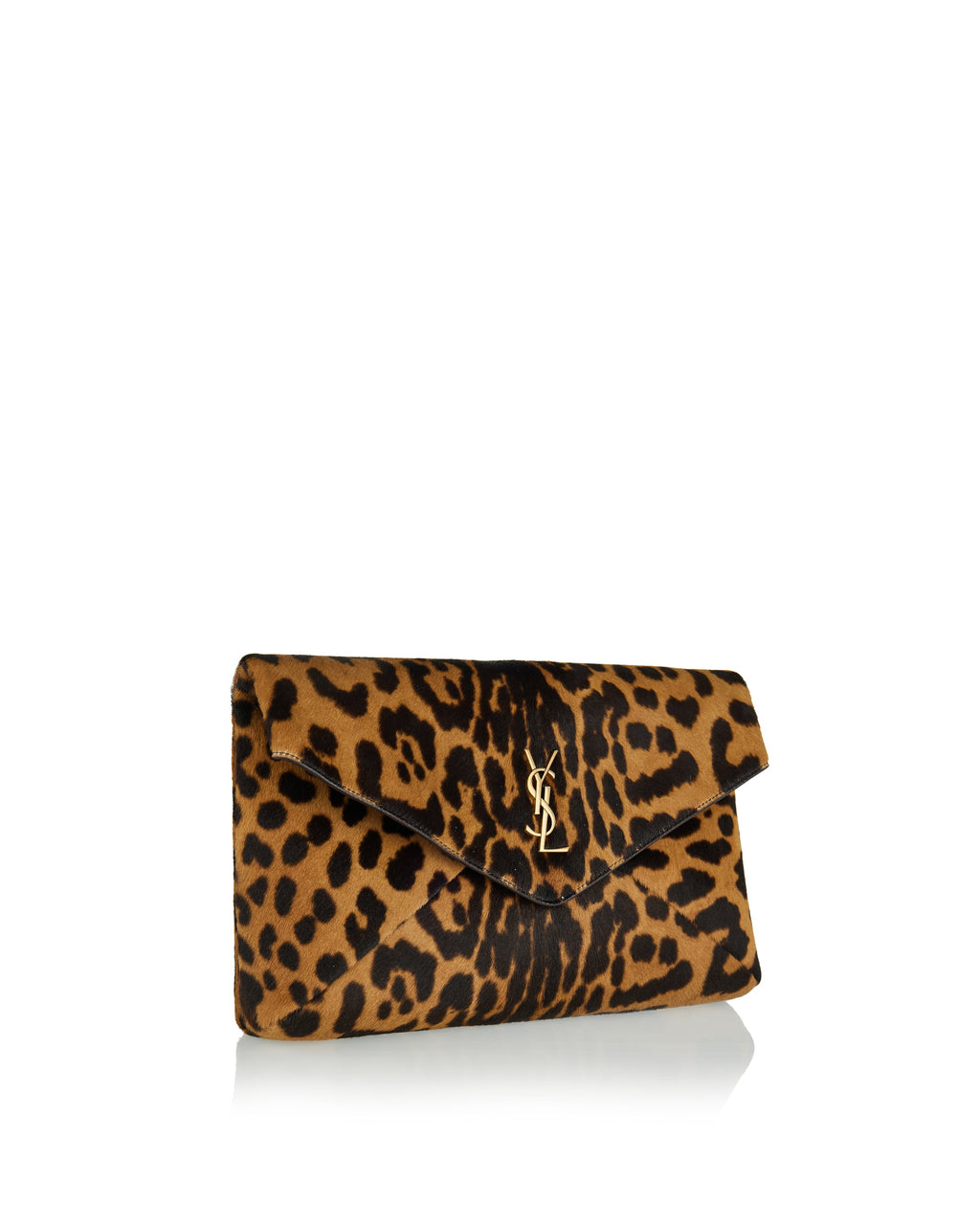 Cassandre Large Envelope Pony Hair Pouch Saint laurent оригінал – Купити в Україні – вид ззаду