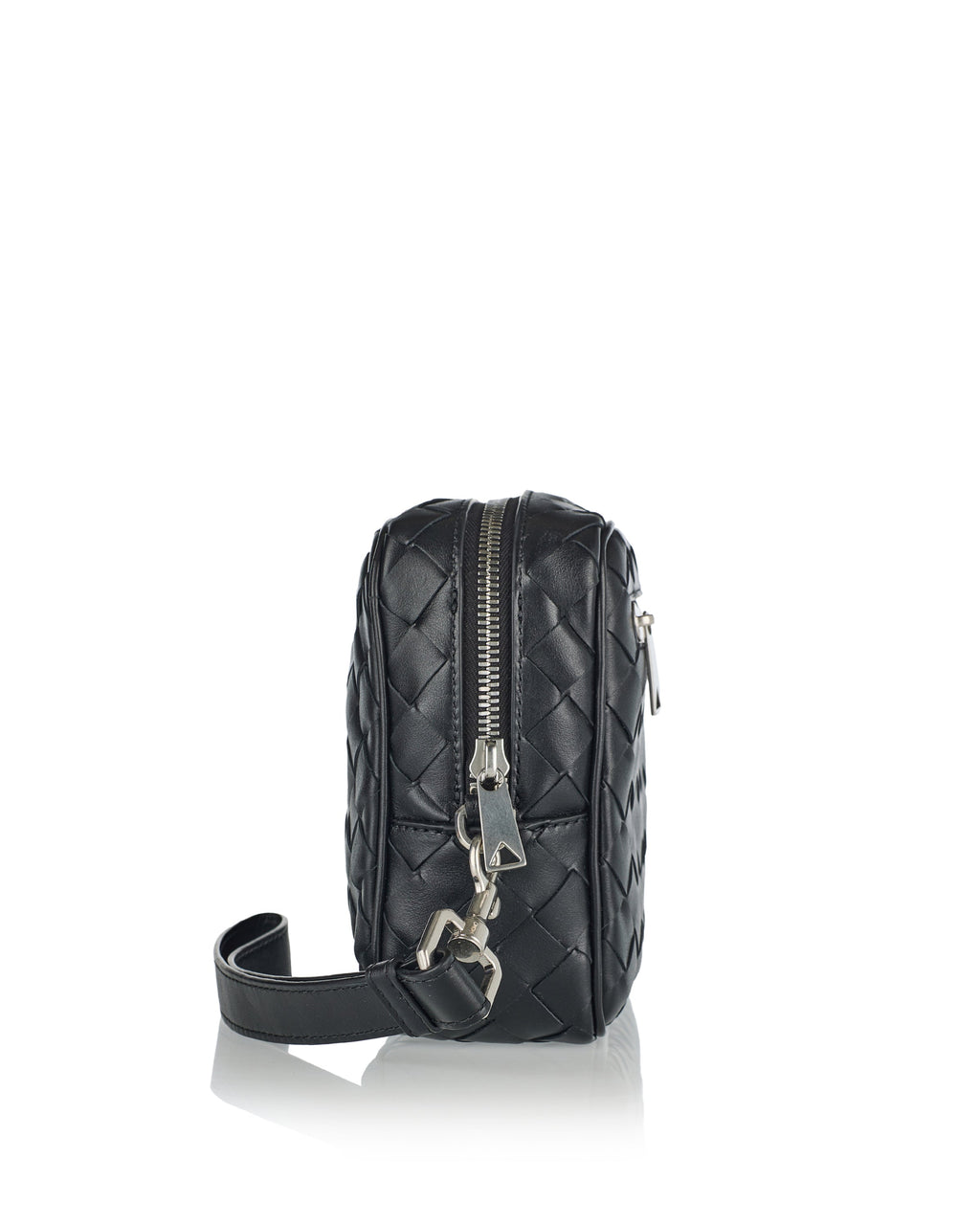 Оригінальна Intrecciato Pouch With Wristlet Bottega veneta – вид ззаду