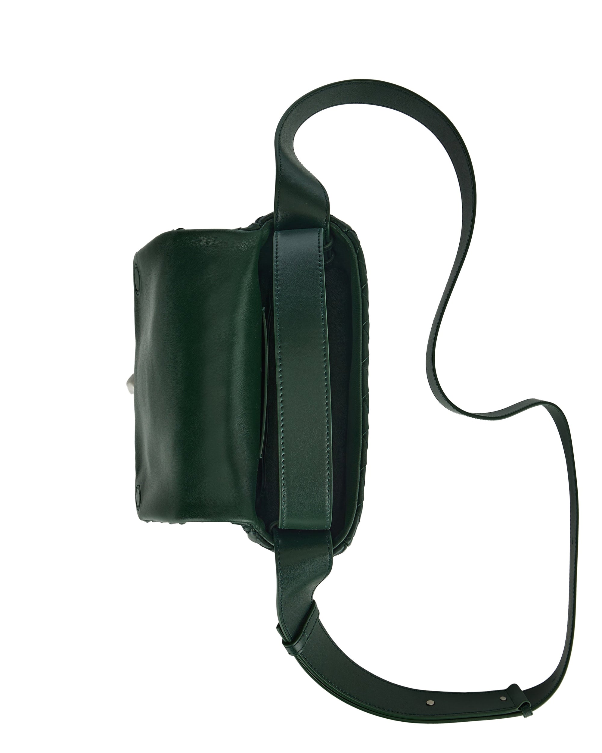 Оригінальна Intrecciato Mini Bag With Flap Bottega veneta – збільшений вид