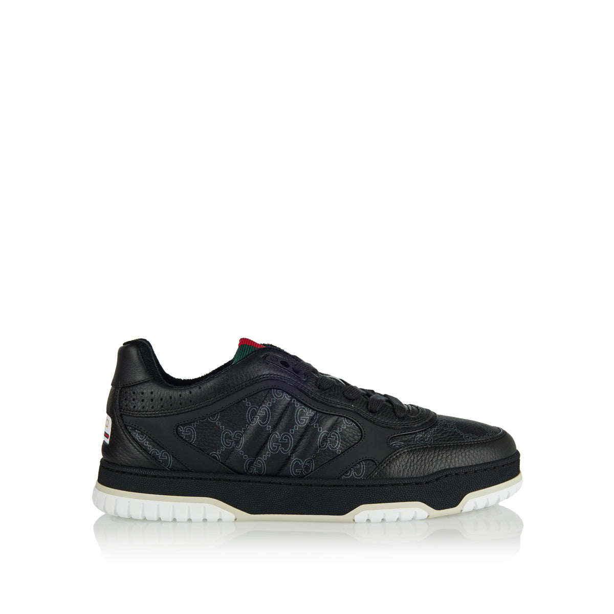Re Web Leather Sneakers Gucci оригінал – Купити в Україні – боковий вид