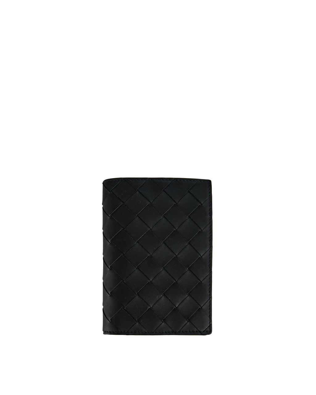 Intrecciato Leather Passport Case Bottega veneta – Гарантія оригінальності – боковий вид