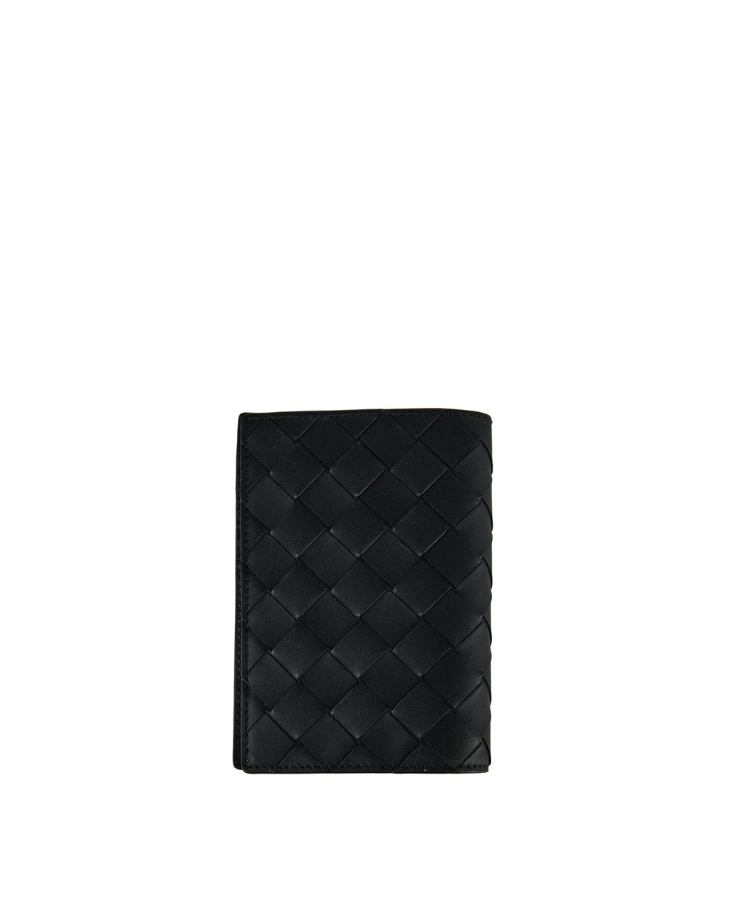 Intrecciato Leather Passport Case Bottega veneta – Гарантія оригінальності – вид ззаду