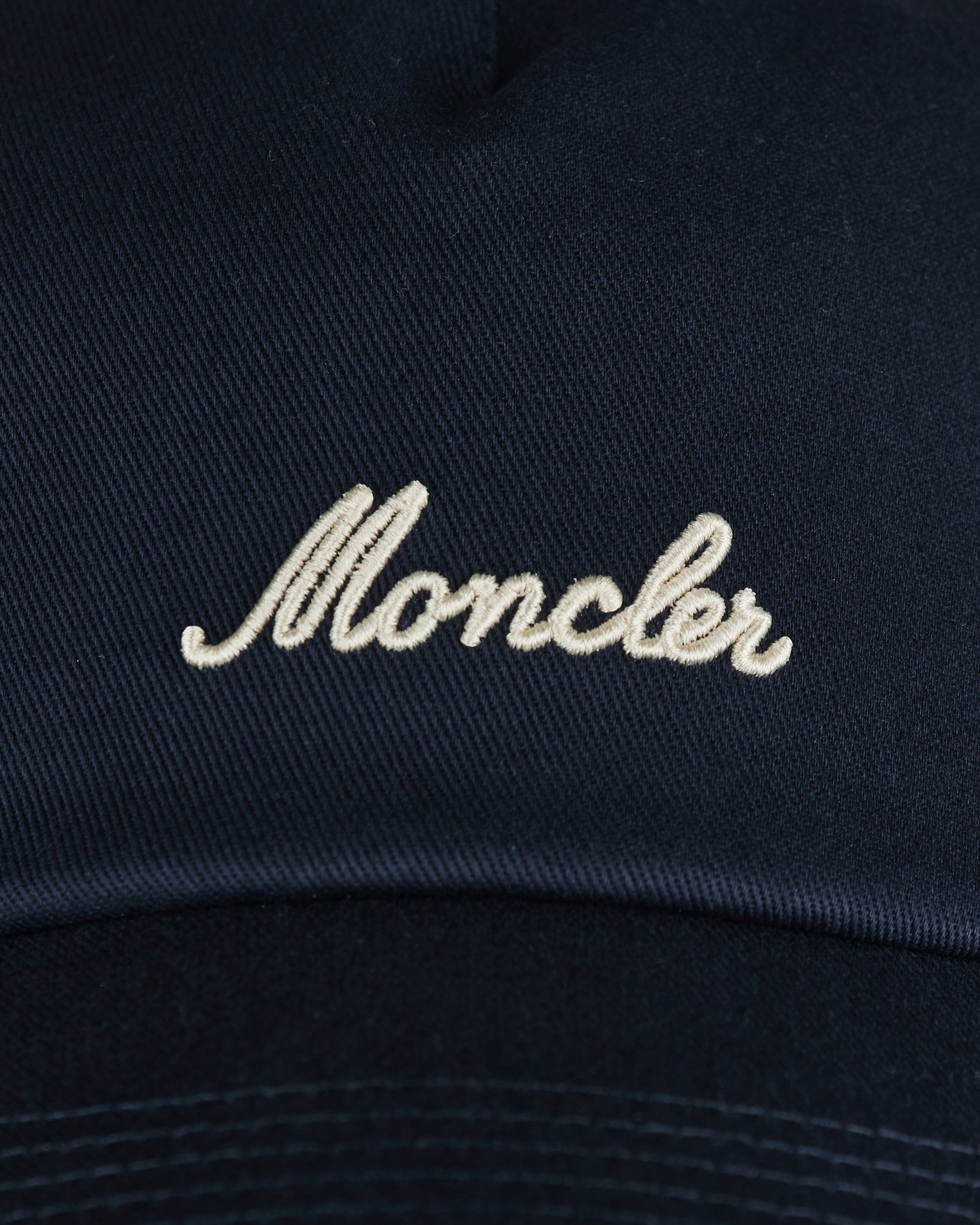 Cotton Baseball Cap Moncler – Гарантія оригінальності – детальний вид