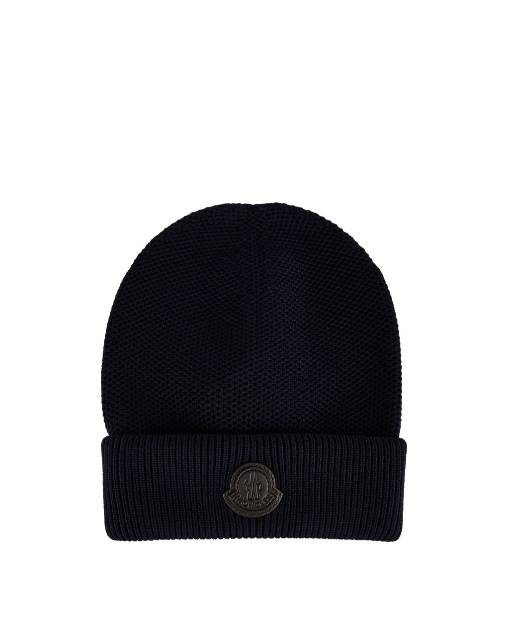 Wool Beanie Moncler – Гарантія оригінальності – боковий вид
