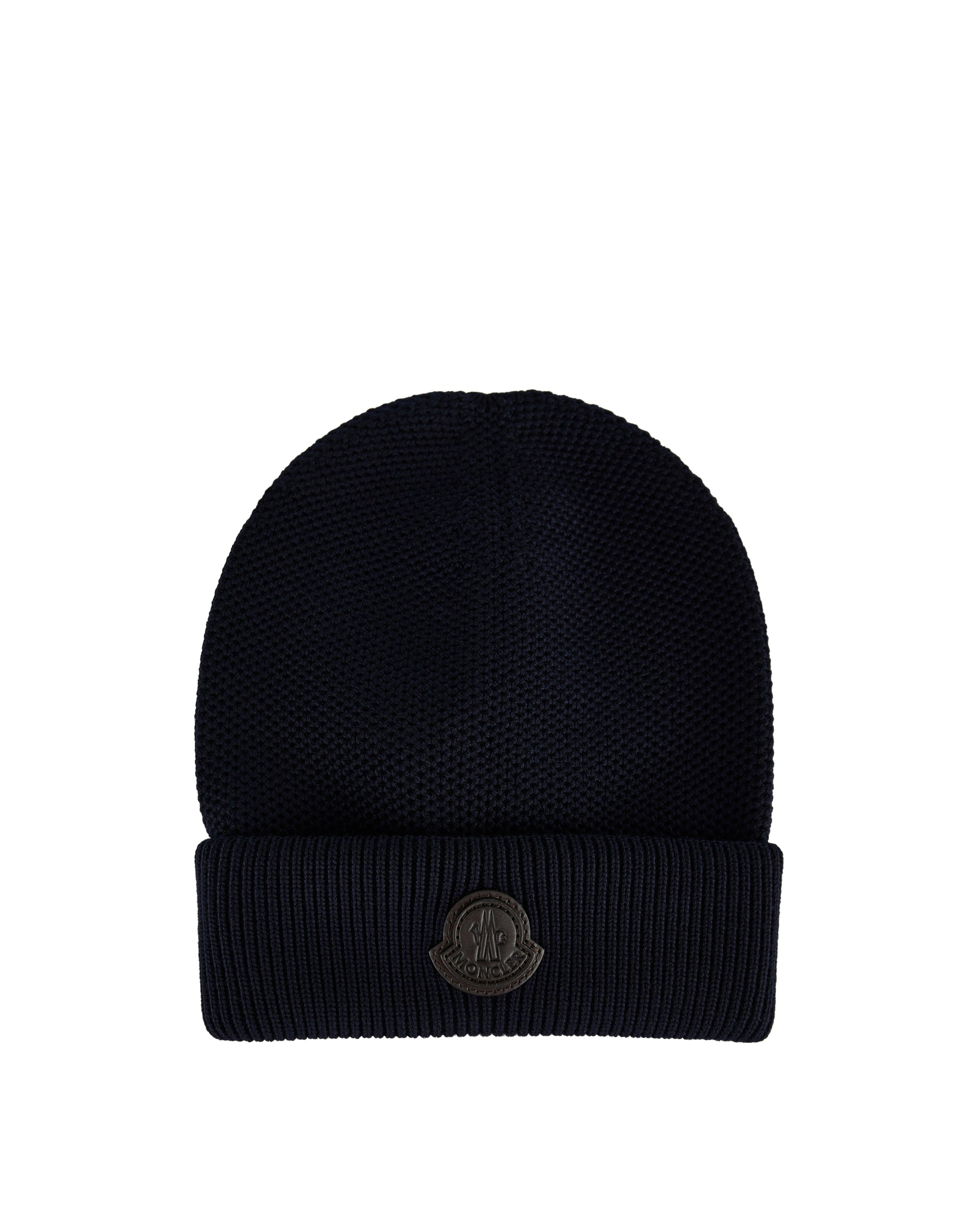 Wool Beanie Moncler – Гарантія оригінальності – боковий вид - MONCLER