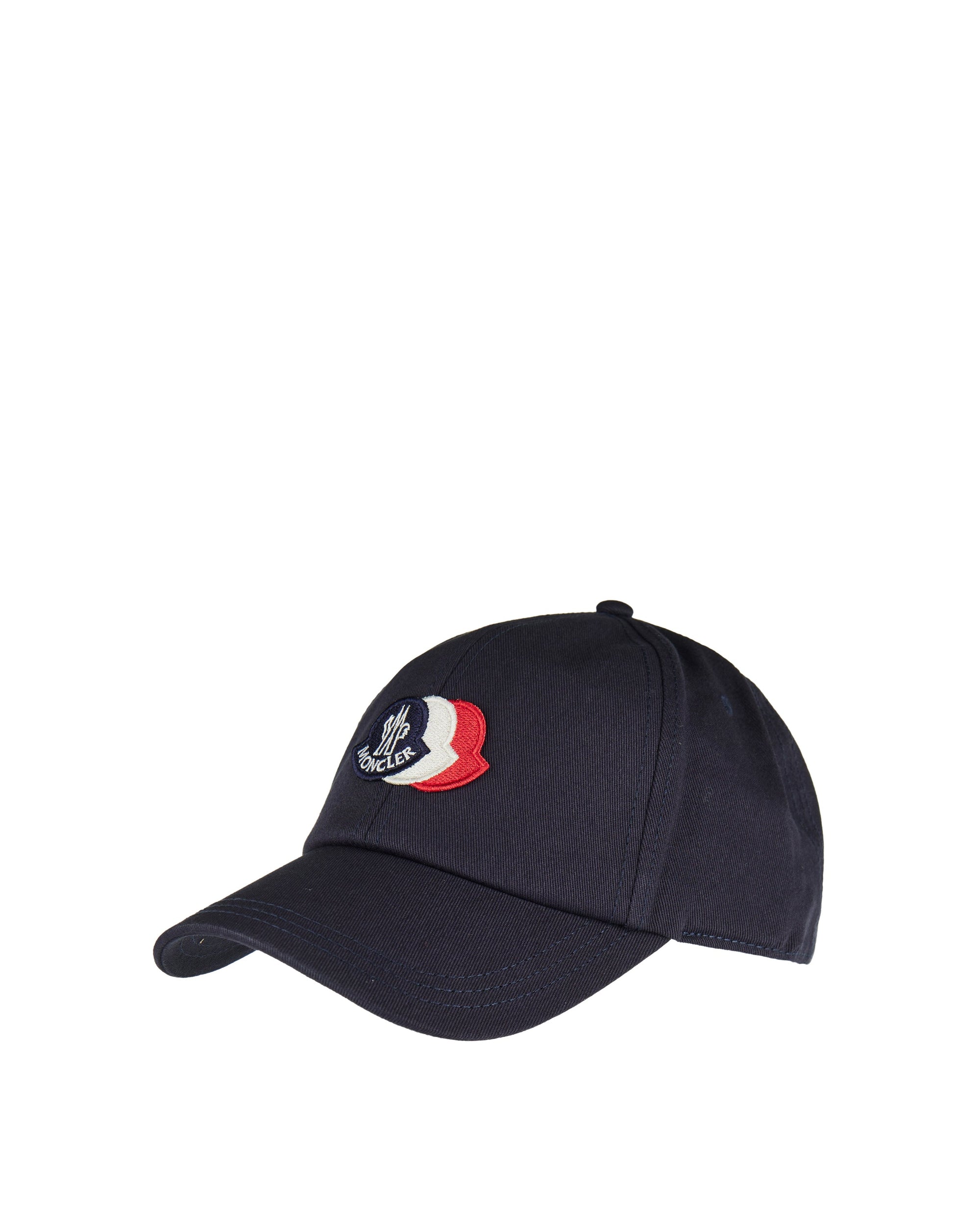 Оригінальна Tricolour Logo Cotton Baseball Cap Moncler – детальний вид