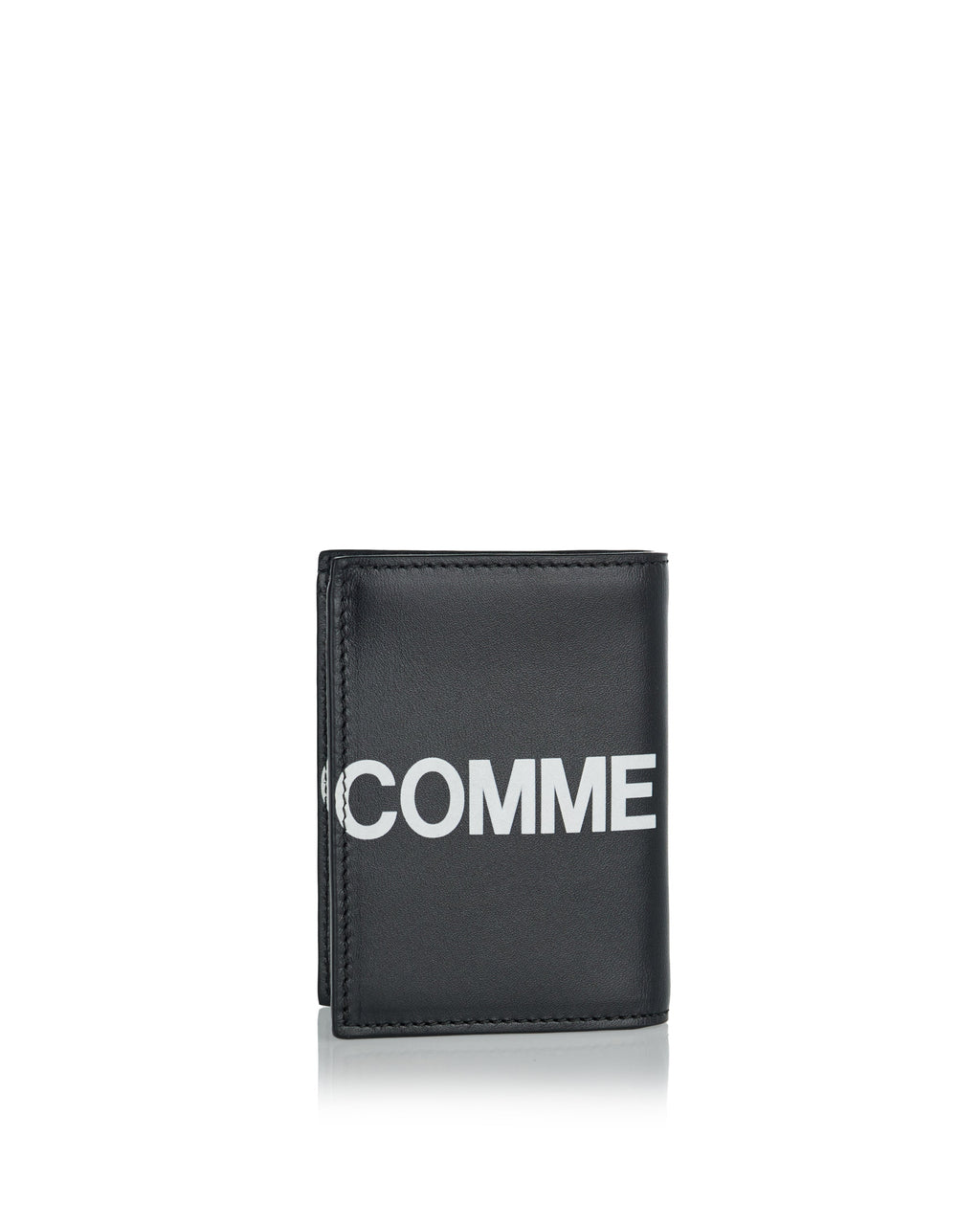 Large Logo Leather Bifold Wallet Comme des garcons оригінал – Купити в Україні – детальний вид