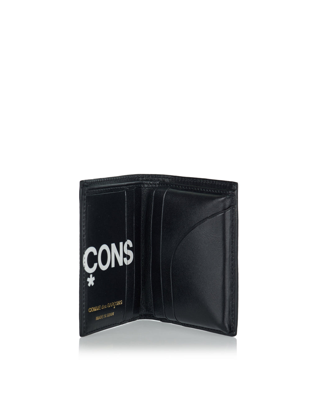 Large Logo Leather Bifold Wallet Comme des garcons оригінал – Купити в Україні – збільшений вид