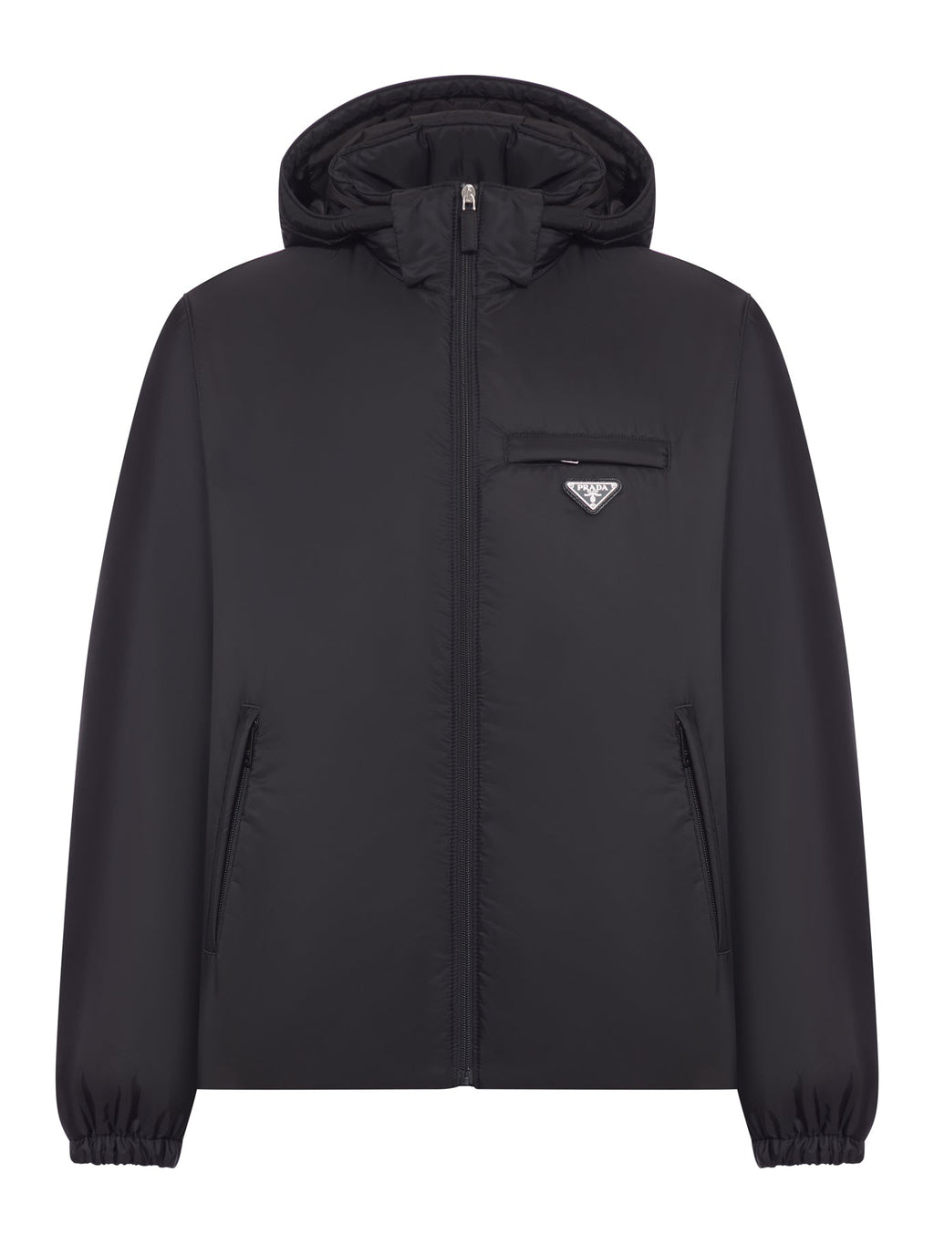 Re-Nylon Down Jacket Prada – Гарантія оригінальності – боковий вид