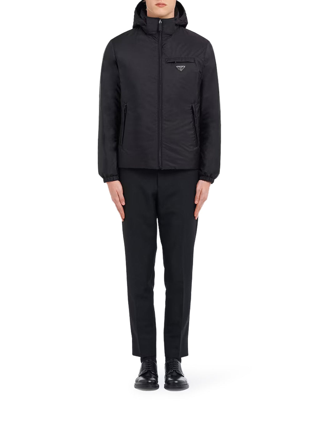 Re-Nylon Down Jacket Prada – Гарантія оригінальності – вид ззаду