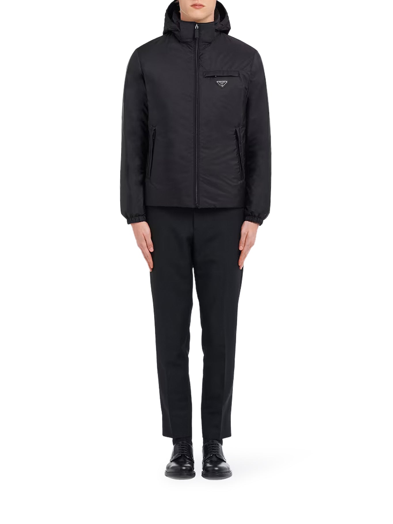 Re-Nylon Down Jacket Prada – Гарантія оригінальності – вид ззаду