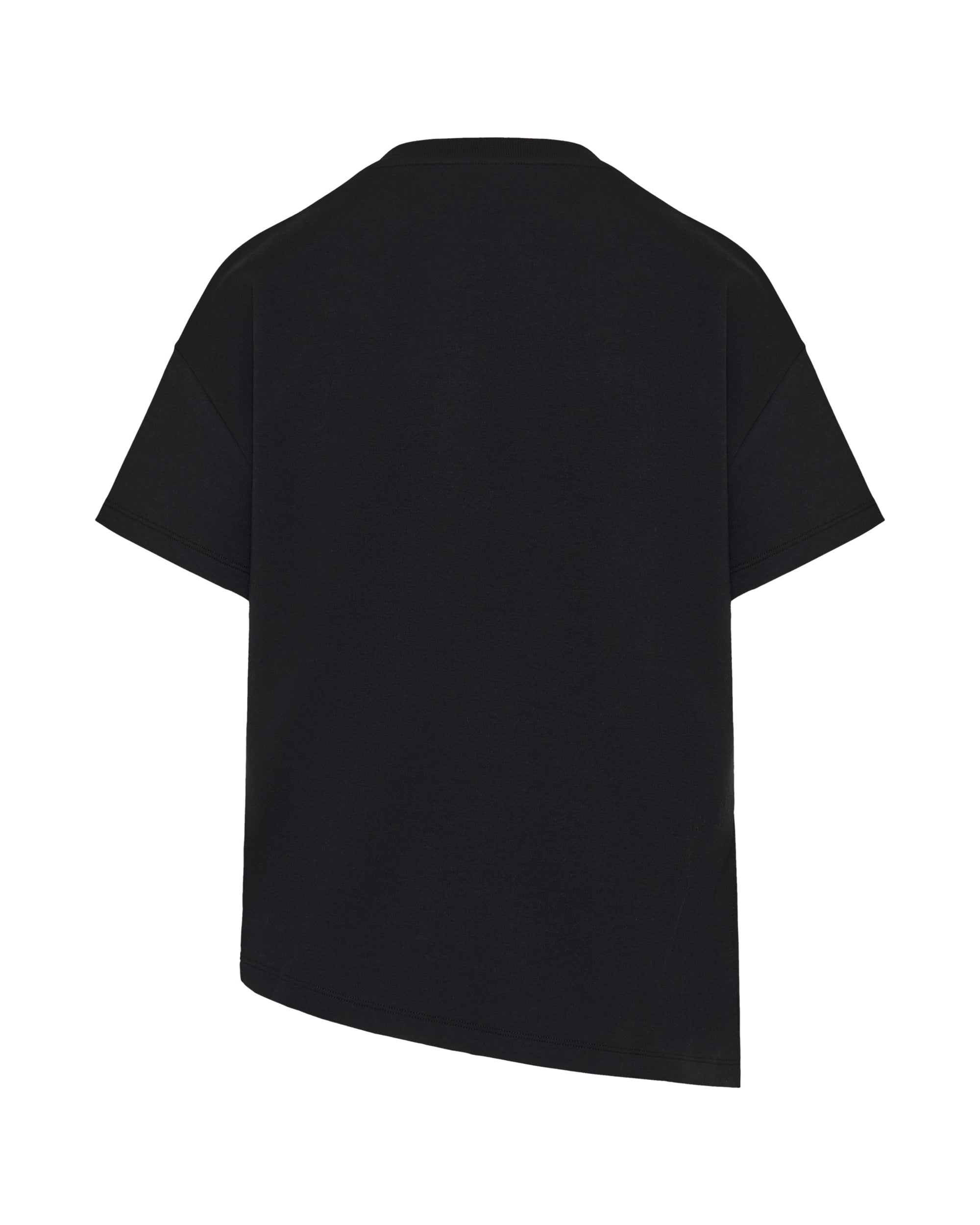 Anagram Asymmetric Cotton Blend Jersey T Shirt Loewe – Гарантія оригінальності – детальний вид