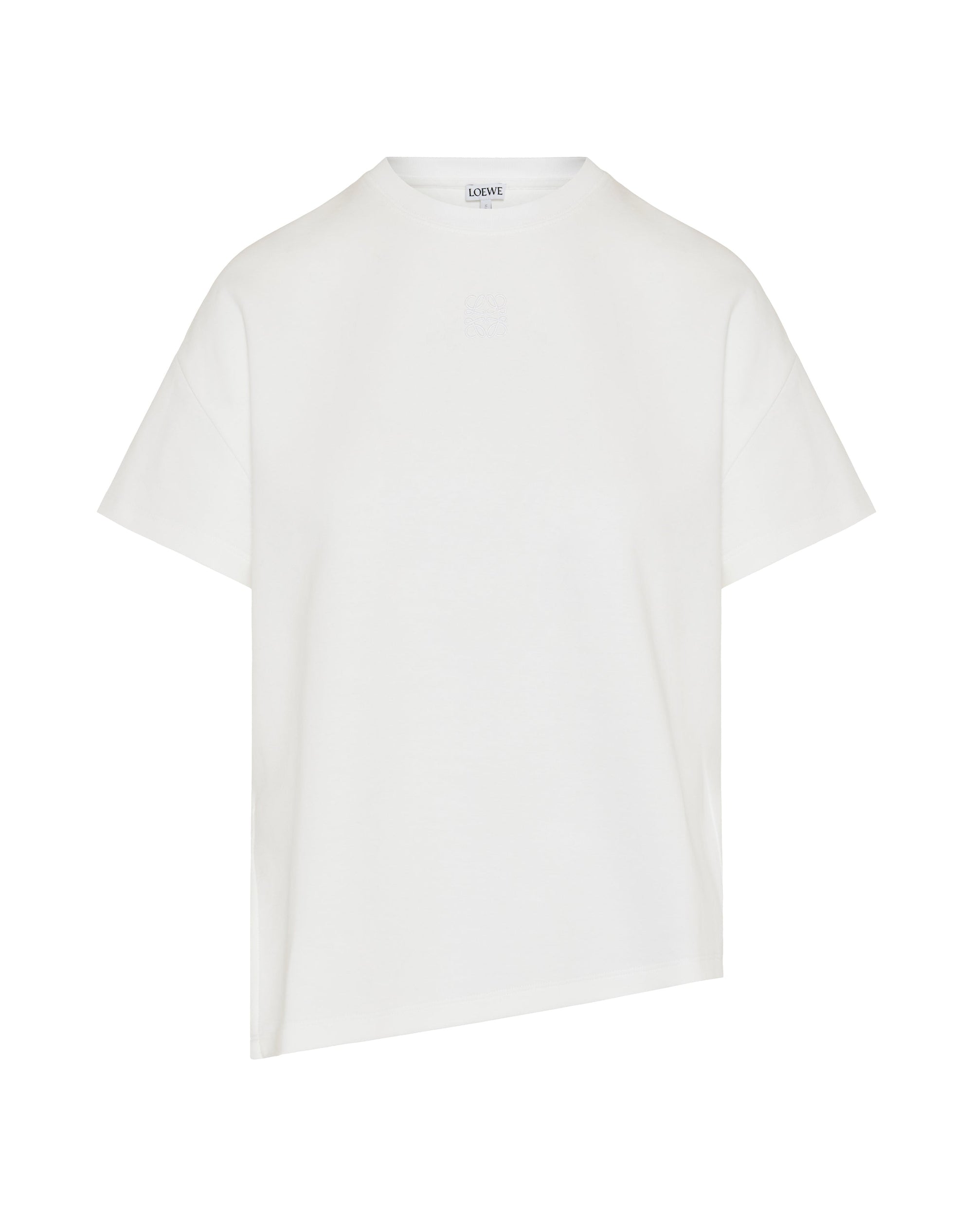 Asymmetric Cotton T Shirt Loewe оригінал – Купити в Україні – боковий вид