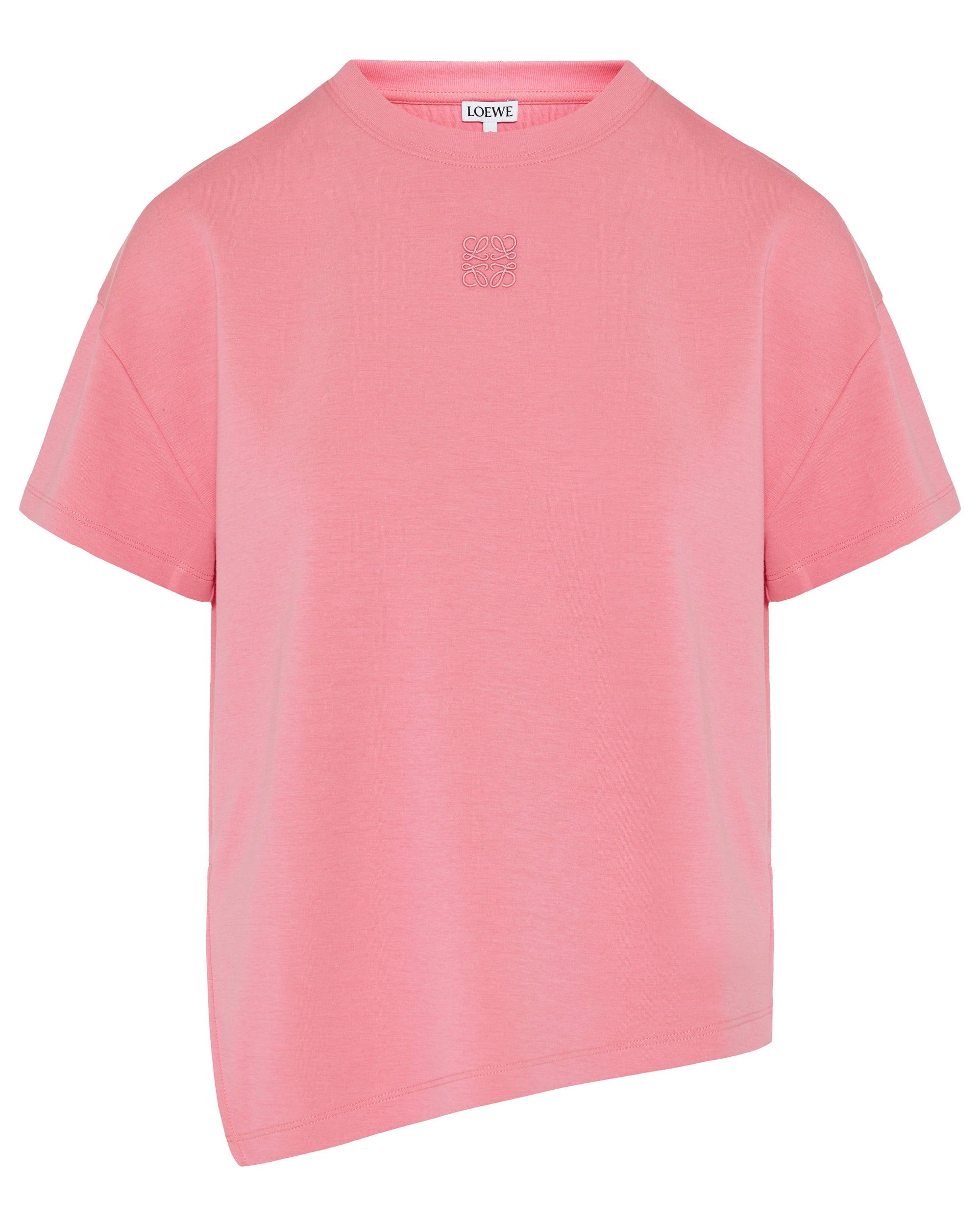 Asymmetric Cotton Blend T Shirt Loewe оригінал – Купити в Україні – боковий вид