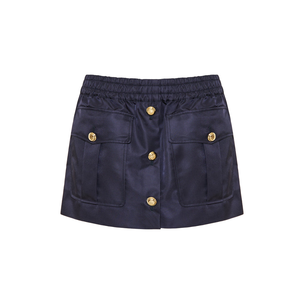Оригінальна Technical Gazar Mini Skirt Miu miu – боковий вид