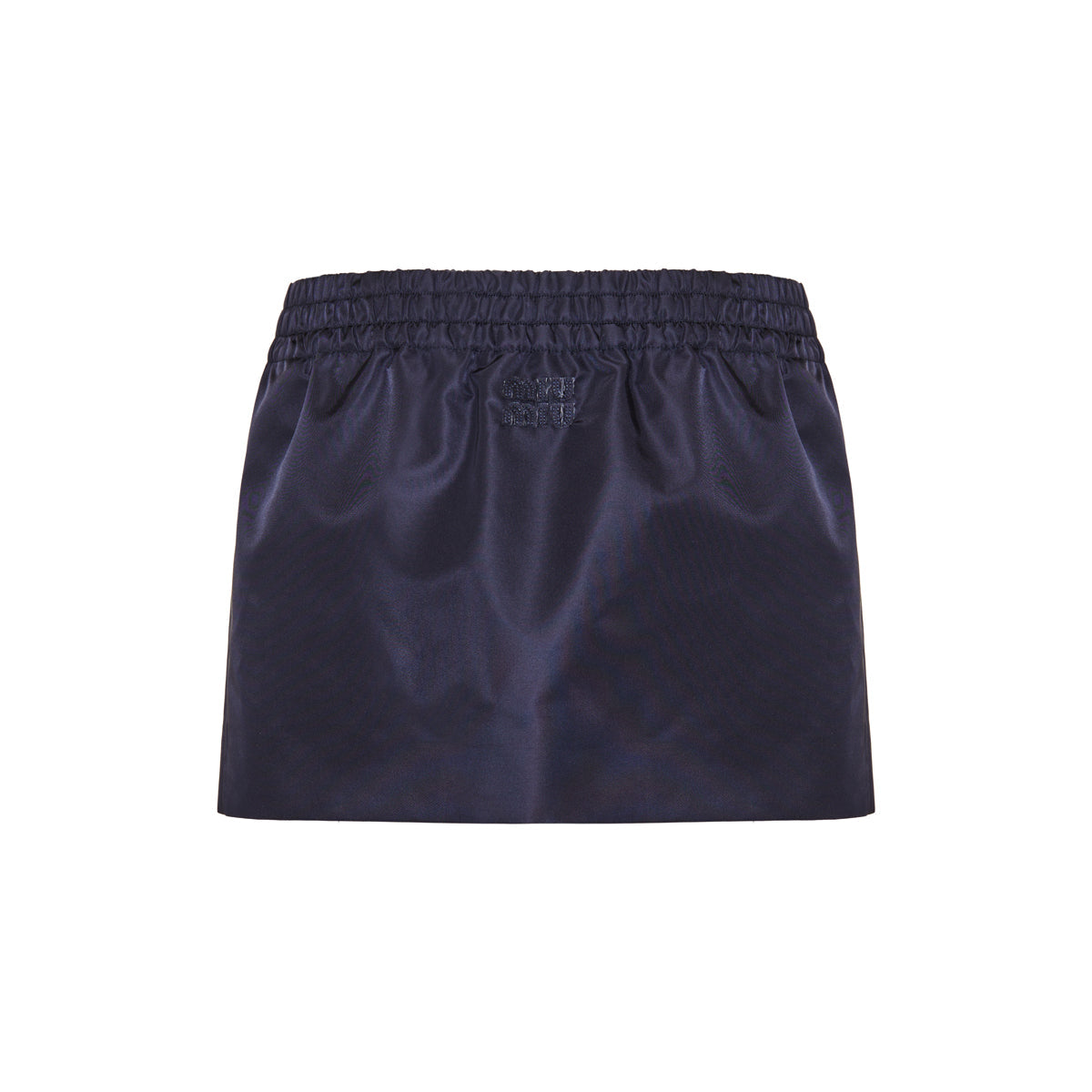 Оригінальна Technical Gazar Mini Skirt Miu miu – вид ззаду