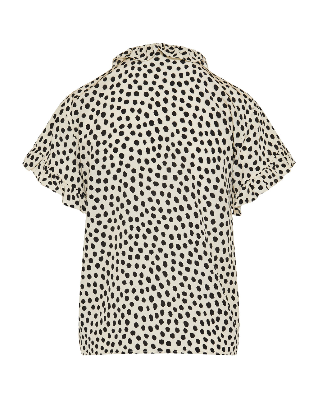 Оригінальна Polka Dot Silk Crepe De Chine Top Chloe – детальний вид