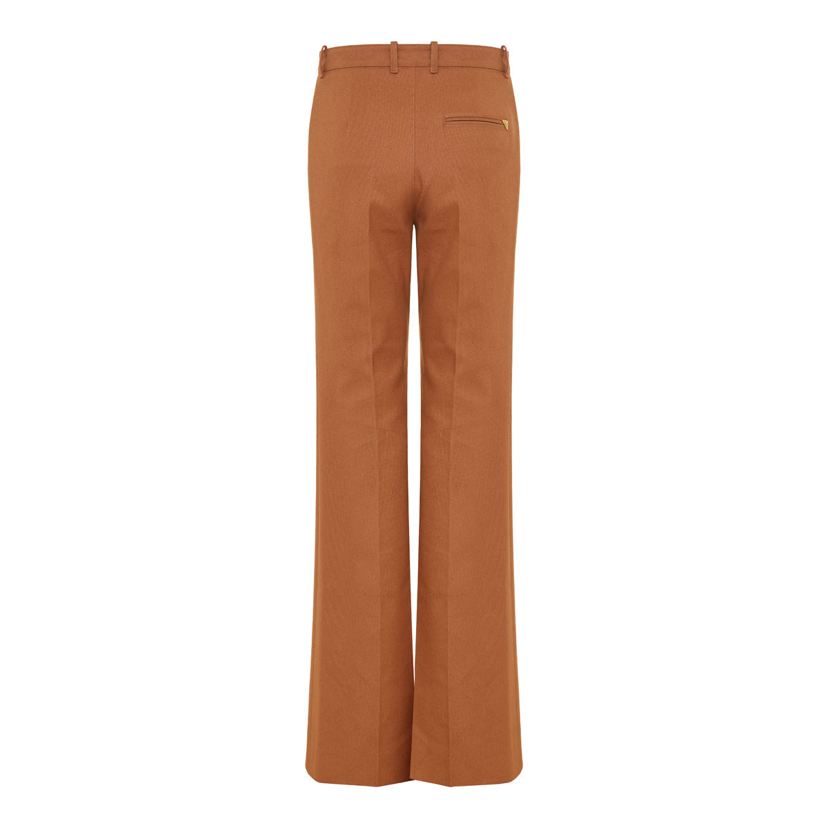 High‑rise Flared Trousers Chloe – Гарантія оригінальності – вид ззаду