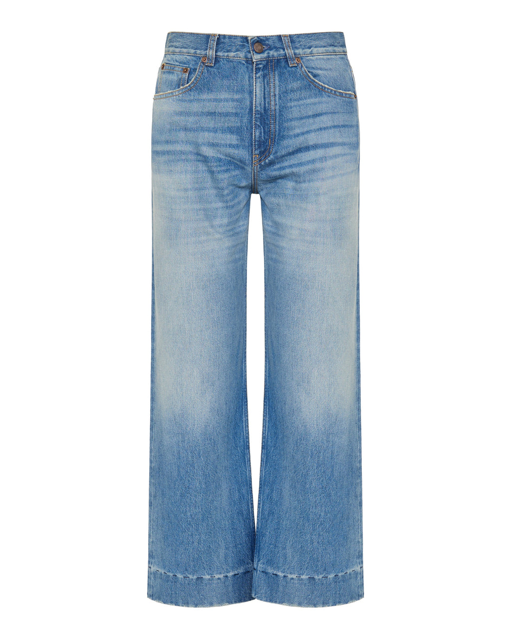 Cropped Straight Leg Jeans Chloe оригінал – Купити в Україні – боковий вид