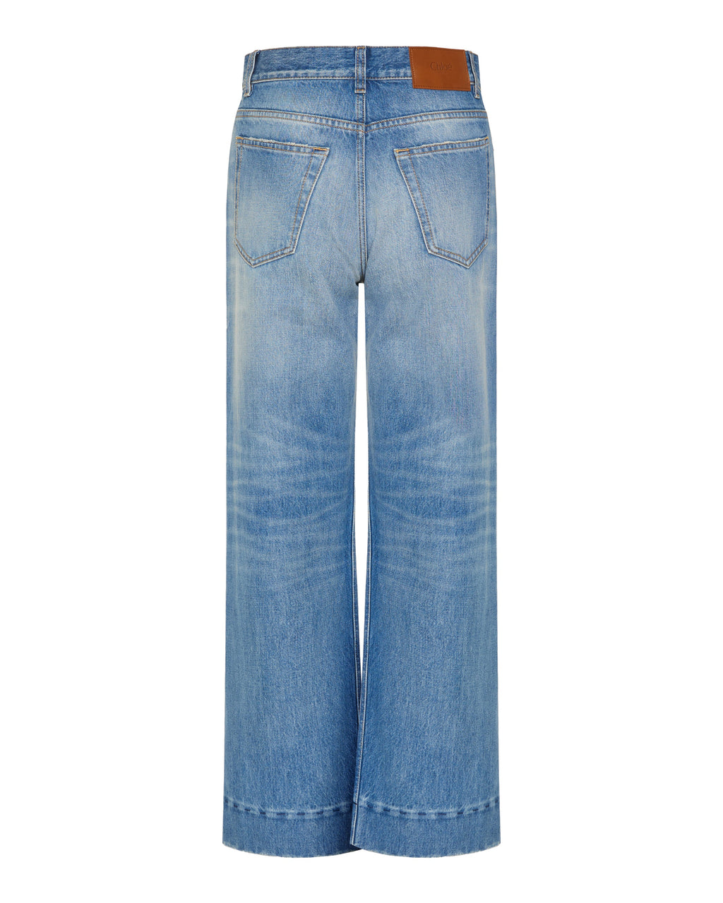 Cropped Straight Leg Jeans Chloe оригінал – Купити в Україні – вид ззаду