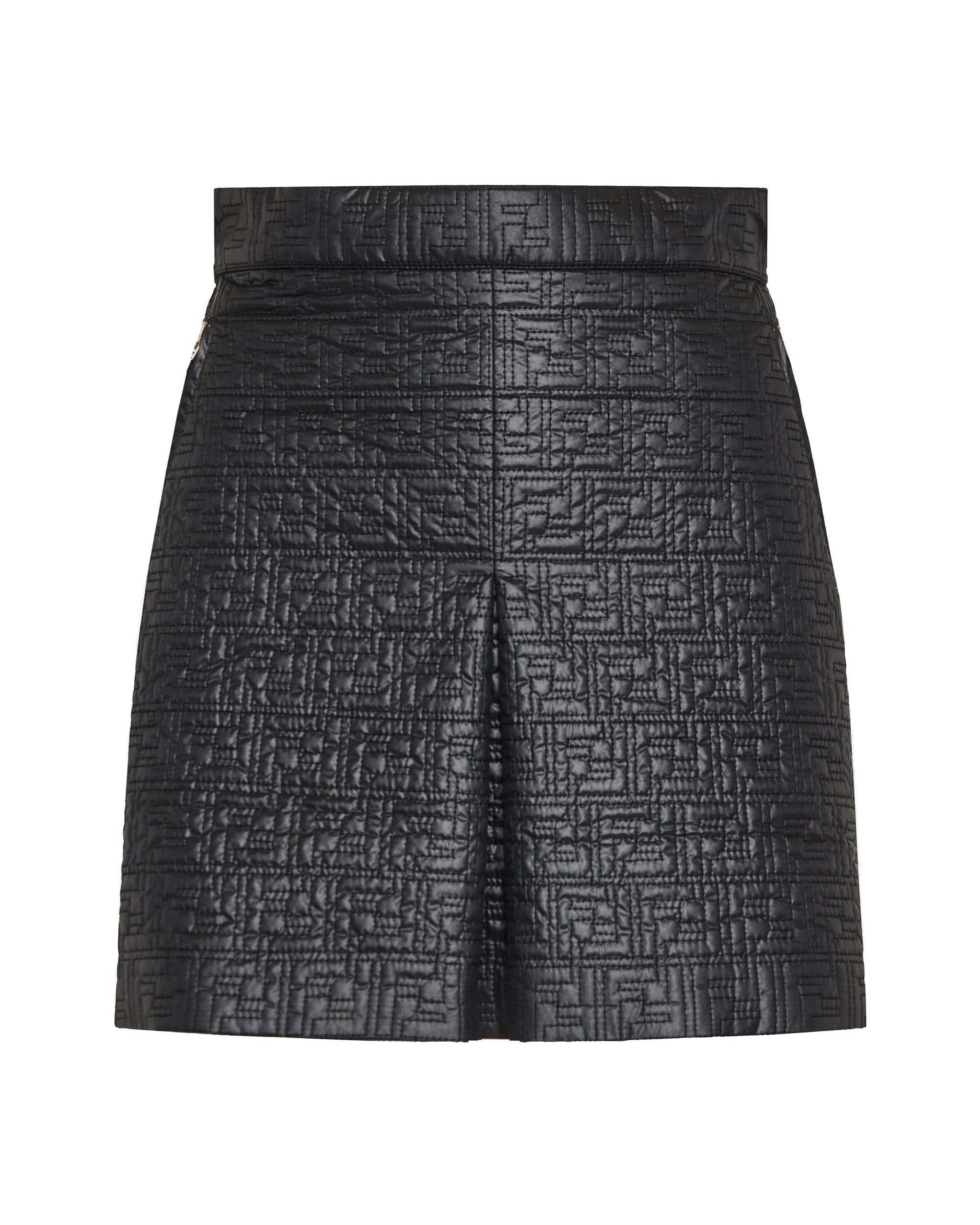 Quilted Logo Pattern Mini Skirt Fendi оригінал – Купити в Україні – боковий вид