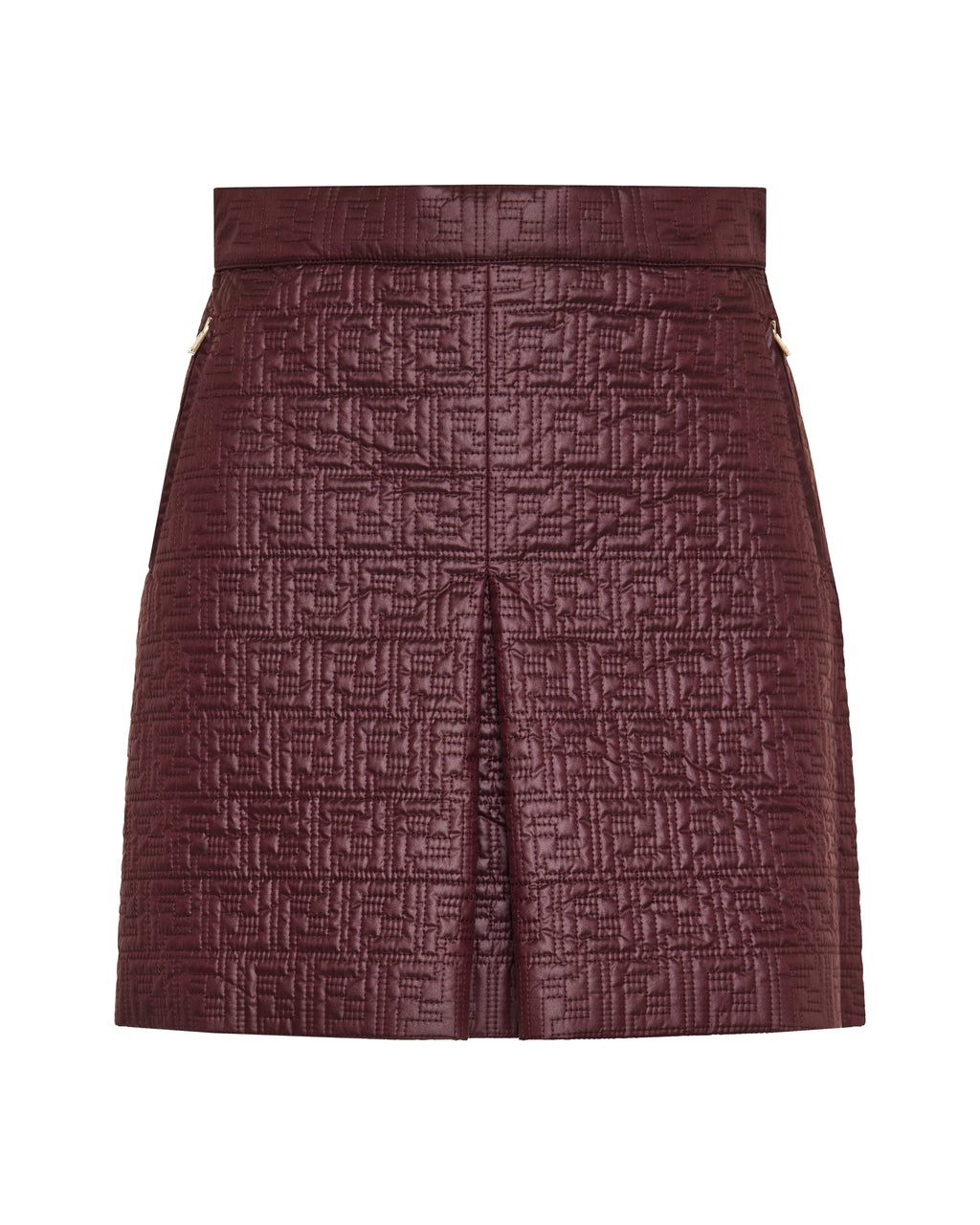 Quilted Logo Pattern Mini Skirt Fendi оригінал – Купити в Україні – боковий вид