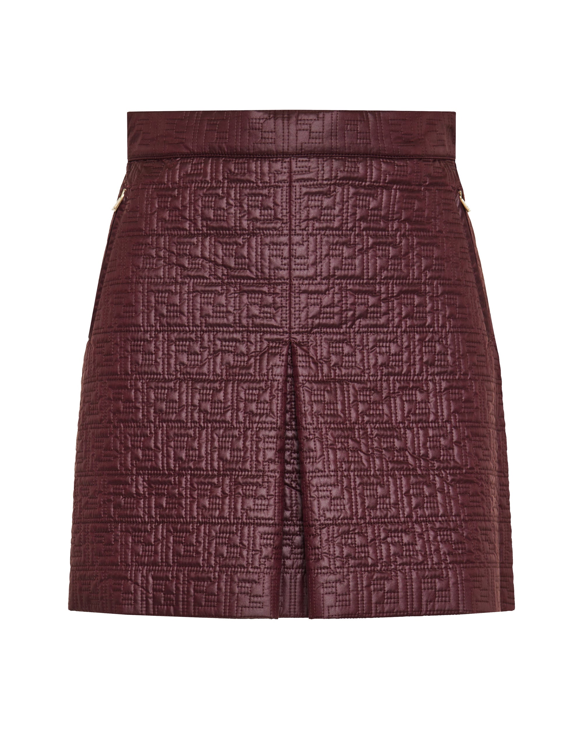 Quilted Logo Pattern Mini Skirt Fendi оригінал – Купити в Україні – боковий вид