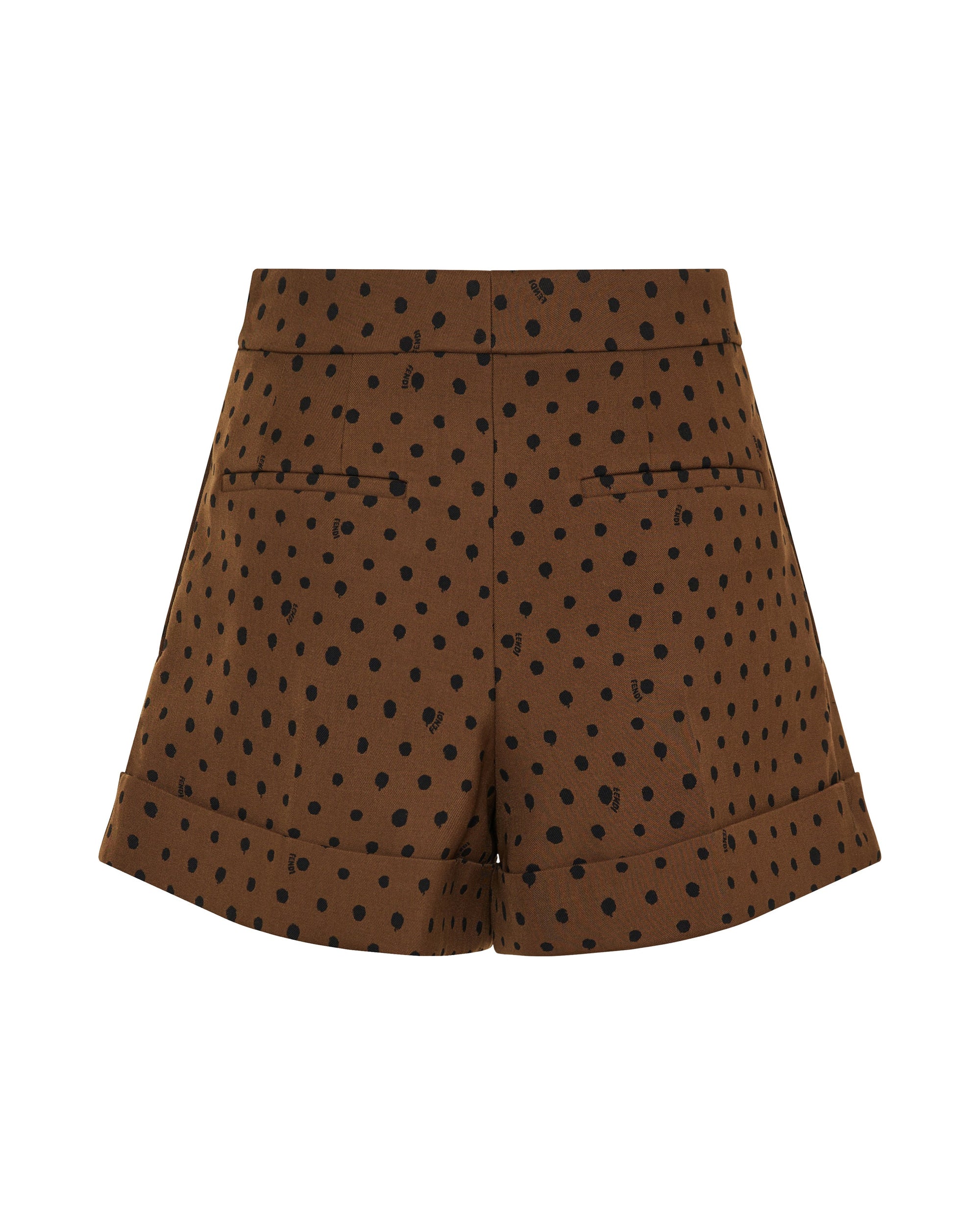 Оригінальна Printed Wool Shorts Fendi – детальний вид