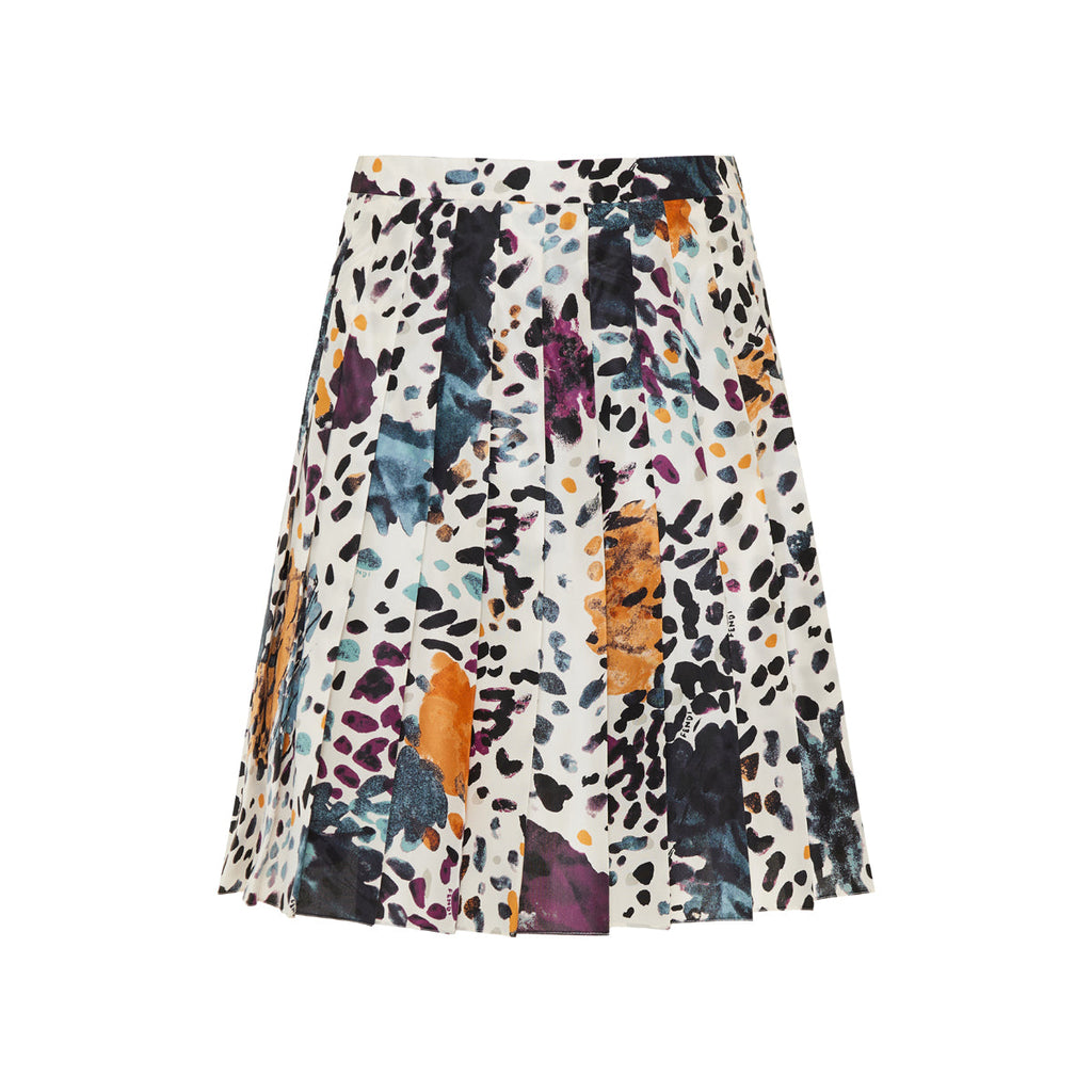 Silk Printed MIDI Skirt Fendi оригінал – Купити в Україні – боковий вид