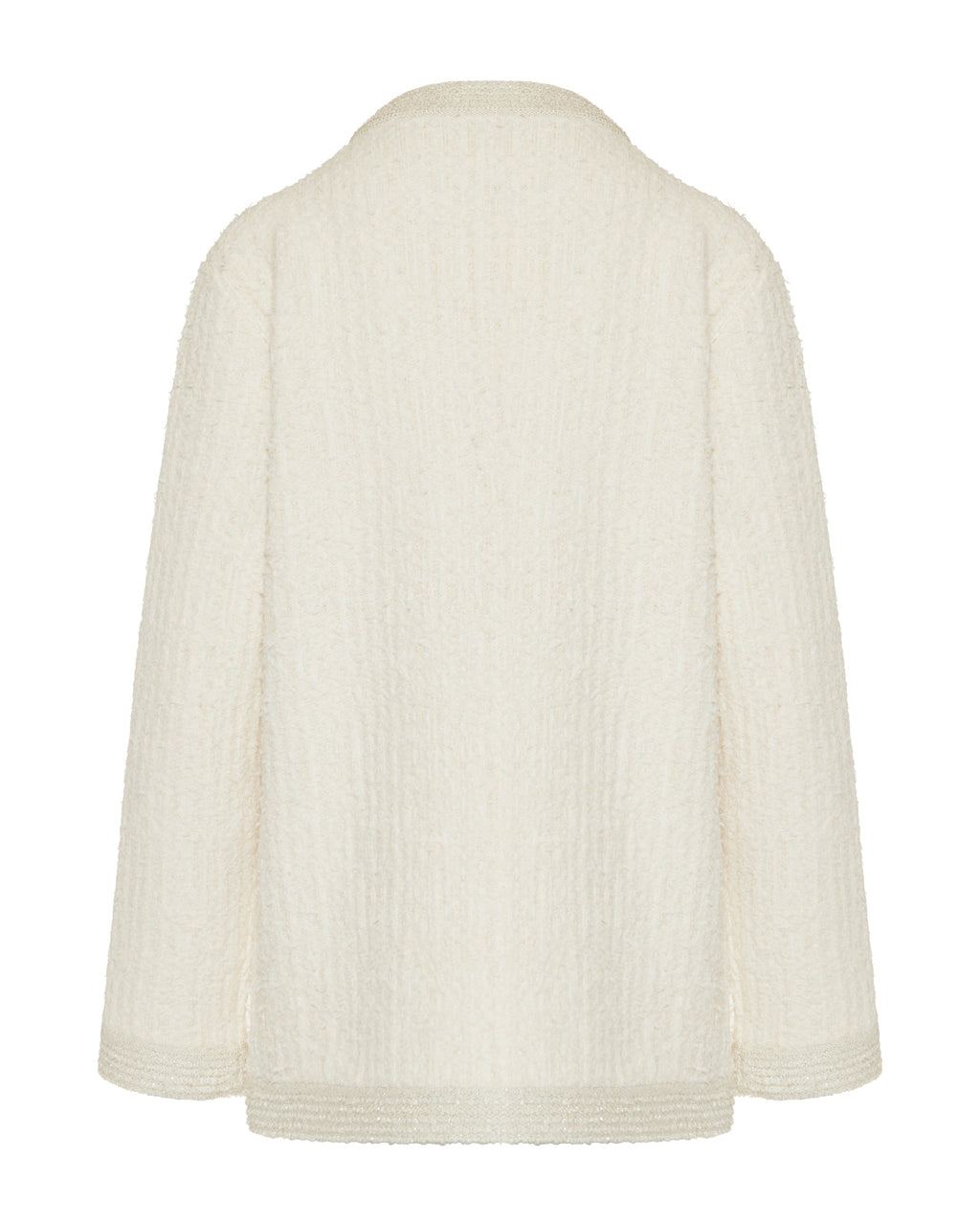 Оригінальна Metallic Wool Blend Tweed Cardigan Gucci – детальний вид