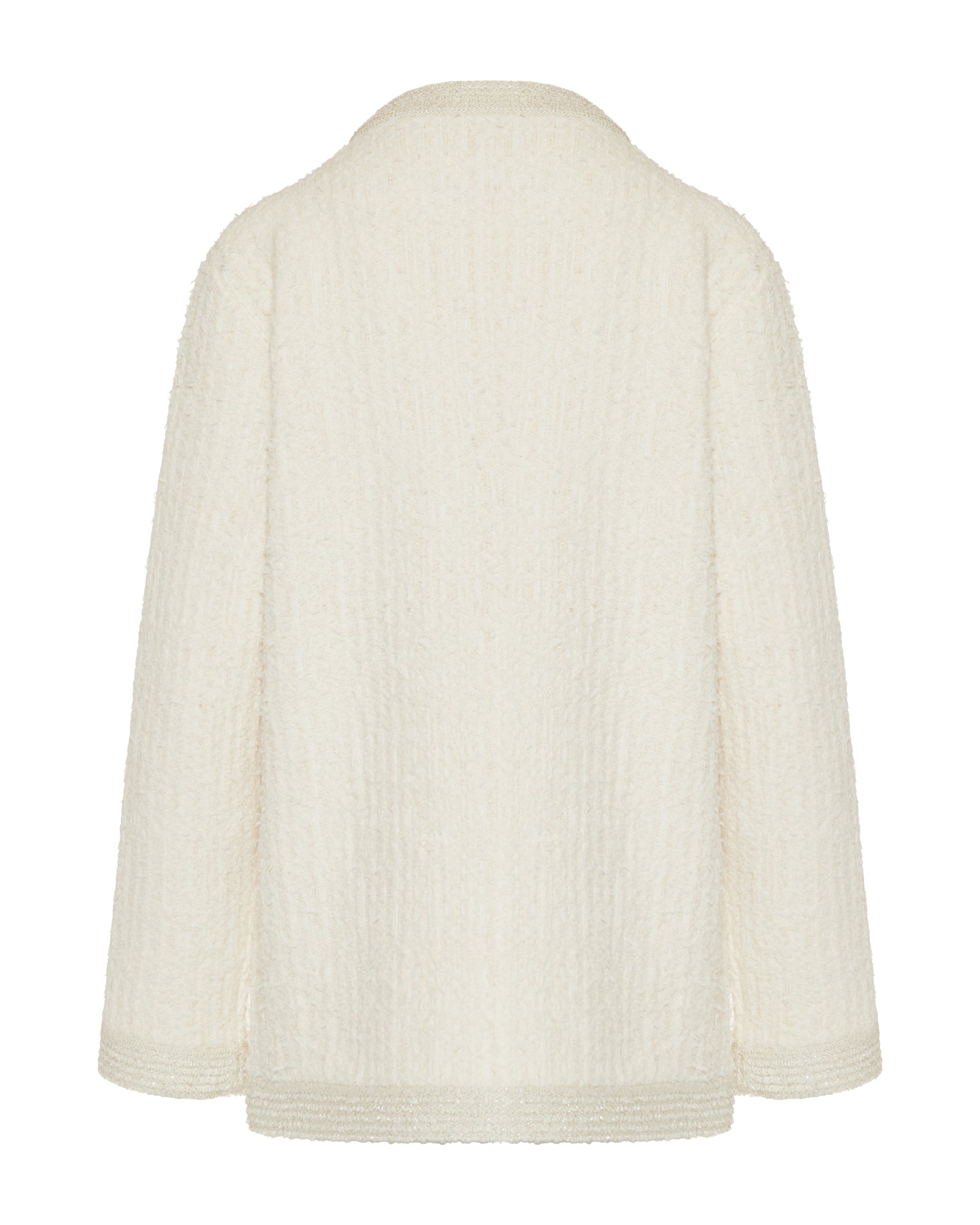 Оригінальна Metallic Wool Blend Tweed Cardigan Gucci – детальний вид
