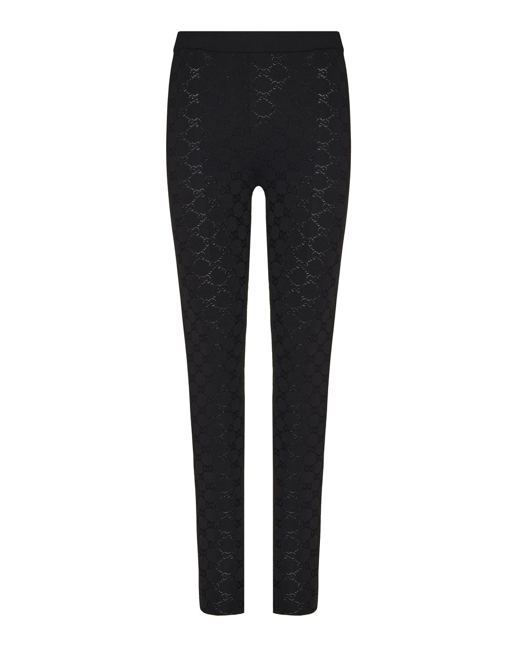 Оригінальна Gg Embroidered Viscose Blend Leggings Gucci – боковий вид
