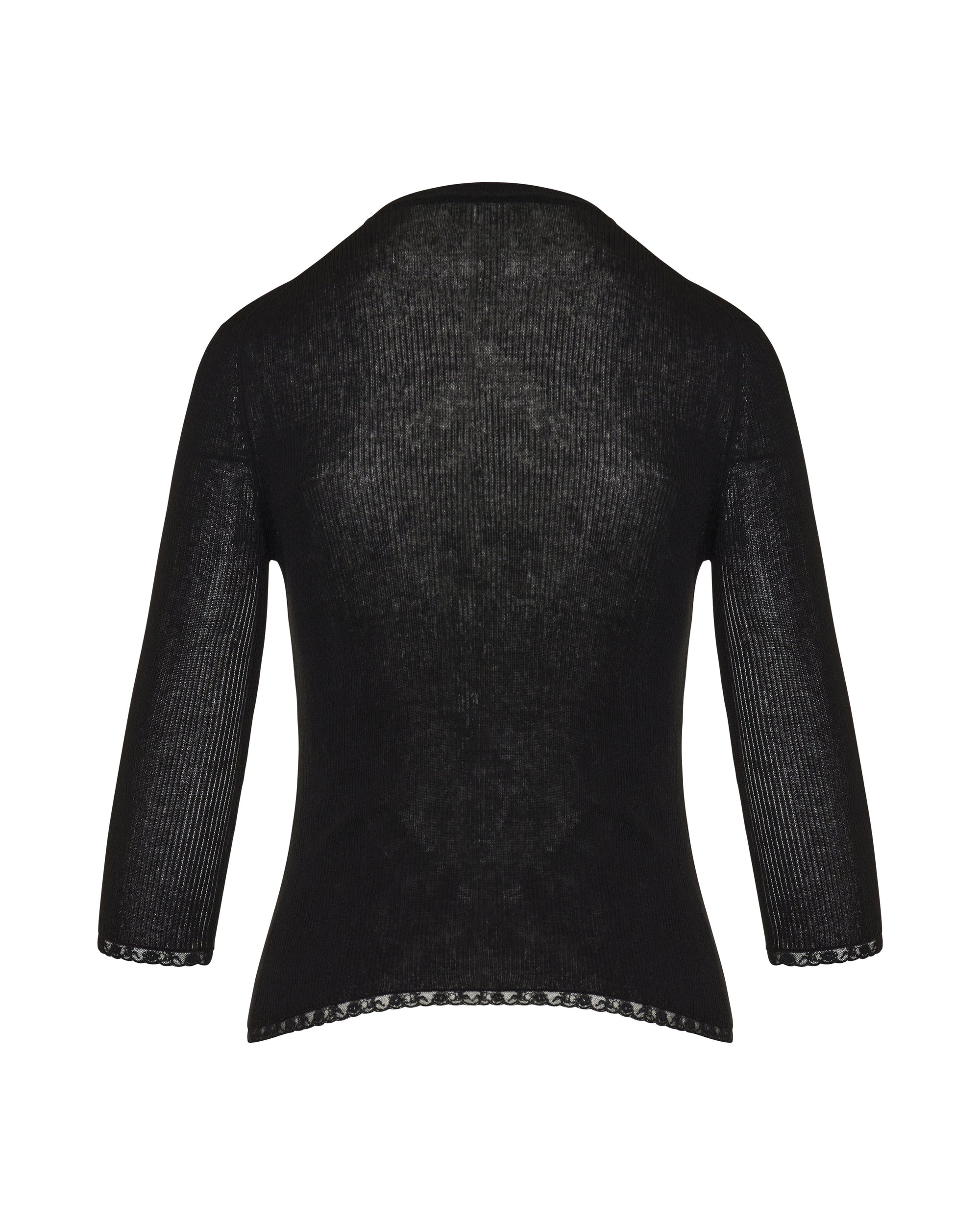 Cotton Rib Cardigan Gucci – Гарантія оригінальності – вид ззаду
