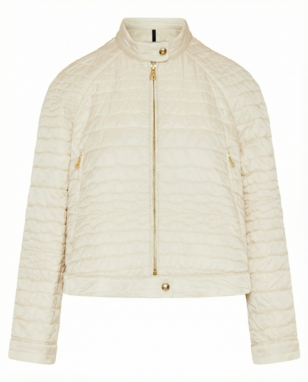 Aubrieta Geometric-Quilted Short Down Jacket Moncler – Гарантія оригінальності – боковий вид