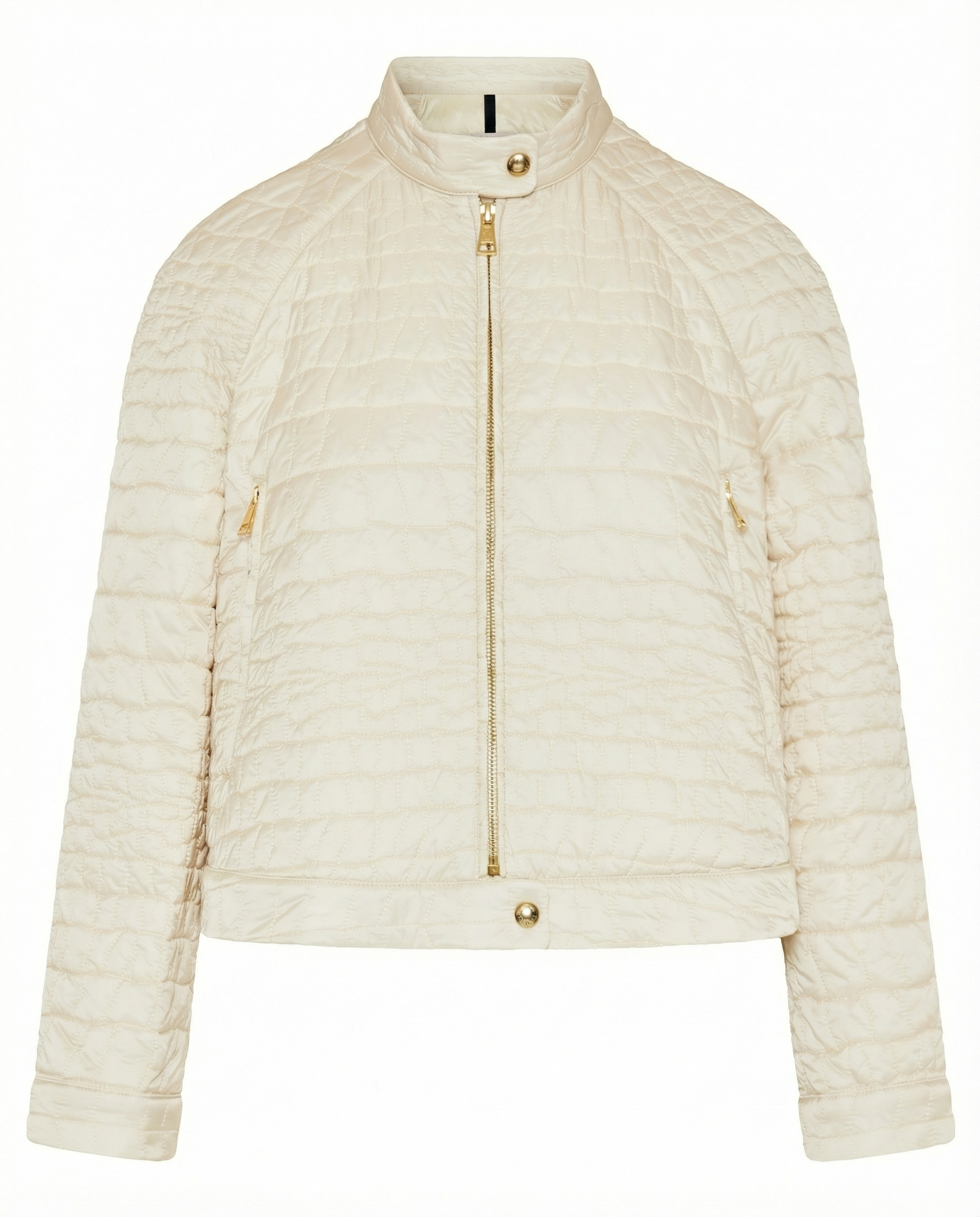 Aubrieta Geometric-Quilted Short Down Jacket Moncler – Гарантія оригінальності – боковий вид