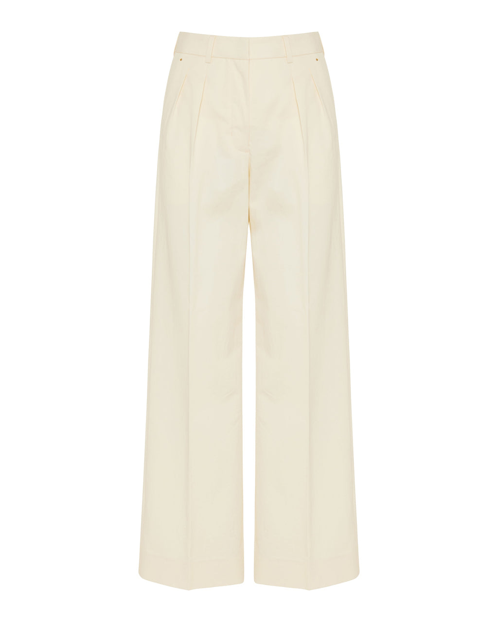 Оригінальна Gabardine Wide Leg Tailored Trousers Moncler – боковий вид