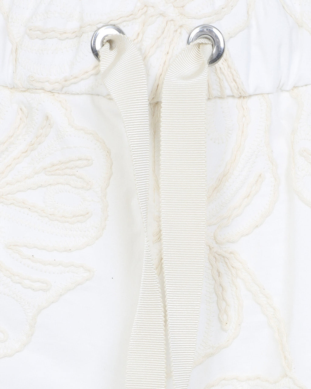 Оригінальна Embroidered Cotton Shorts Moncler – вид ззаду