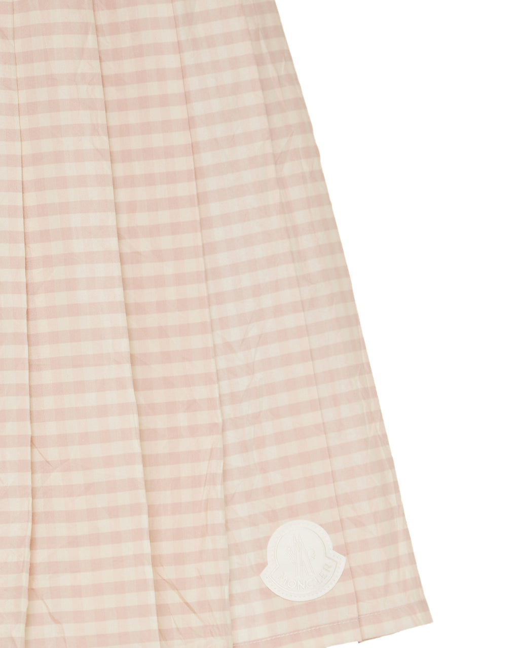 Vichy Cotton Blend Pleated Mini Skirt Moncler – Гарантія оригінальності – збільшений вид